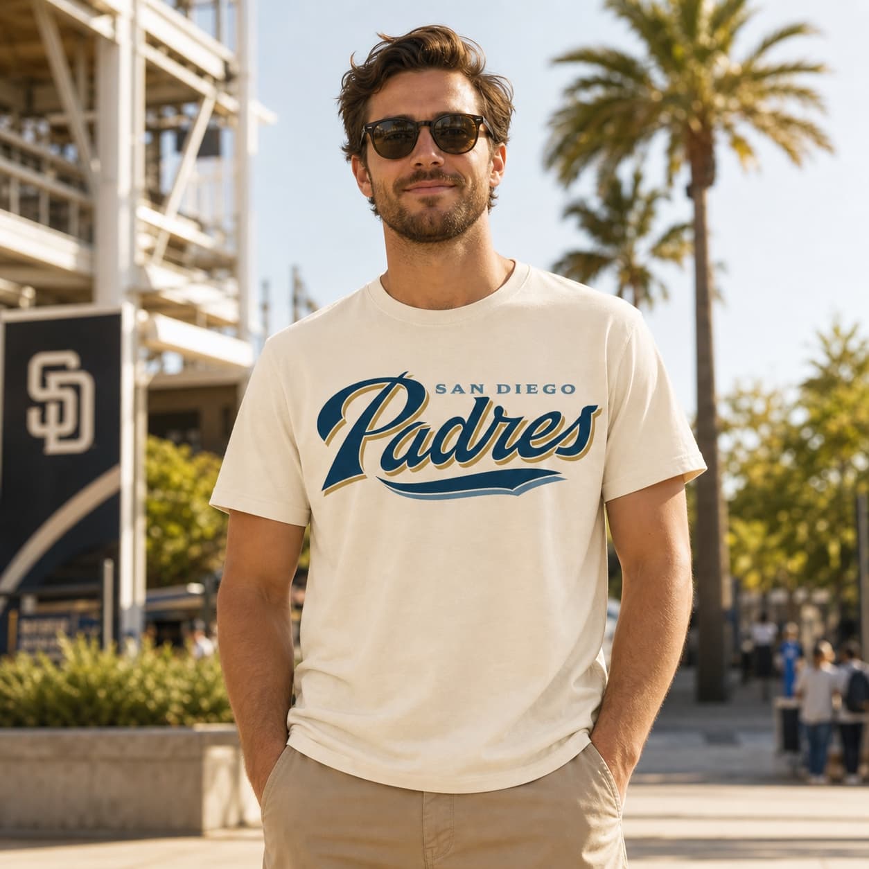 San Diego Padres Vintage Baseball 2004 Artwork Shirt