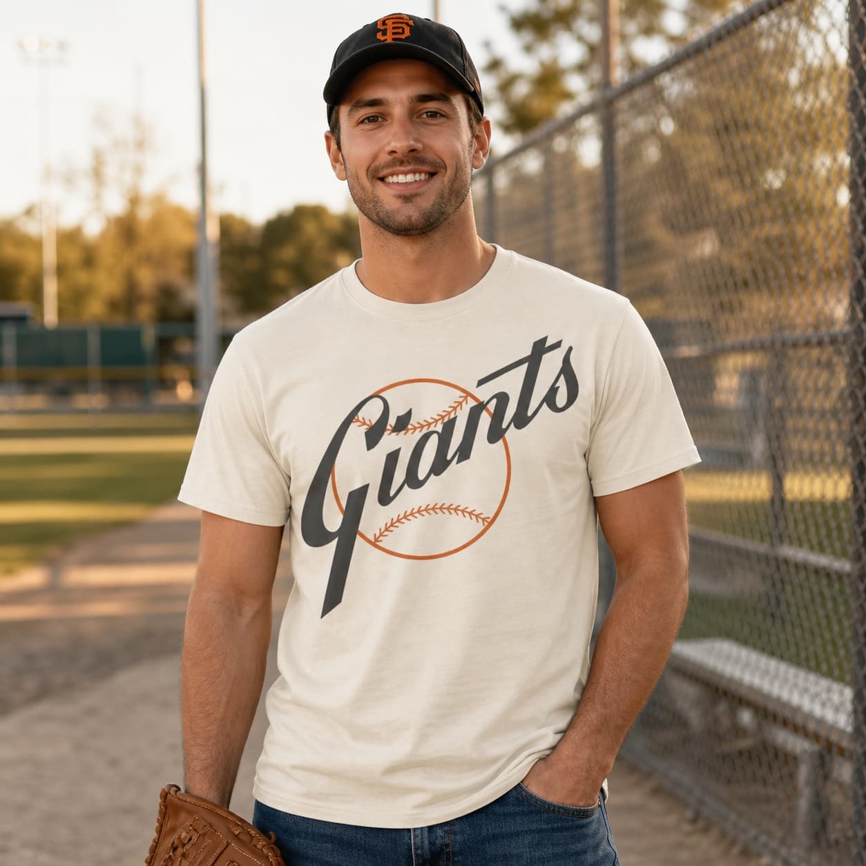 San Francisco Giants Retro Baseball 1958 Artwork Shirt
