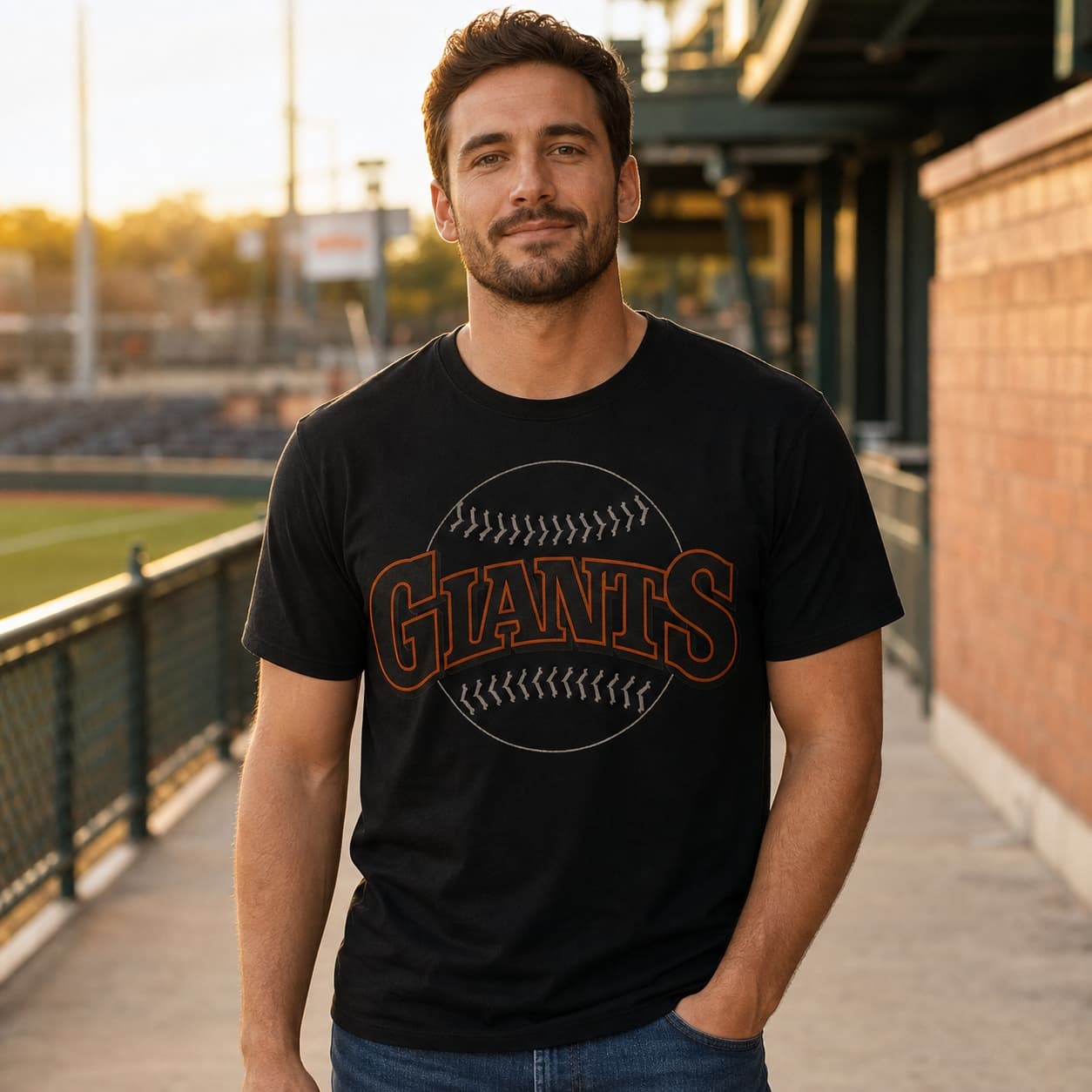 San Francisco Giants Retro Baseball 1983 Artwork Shirt