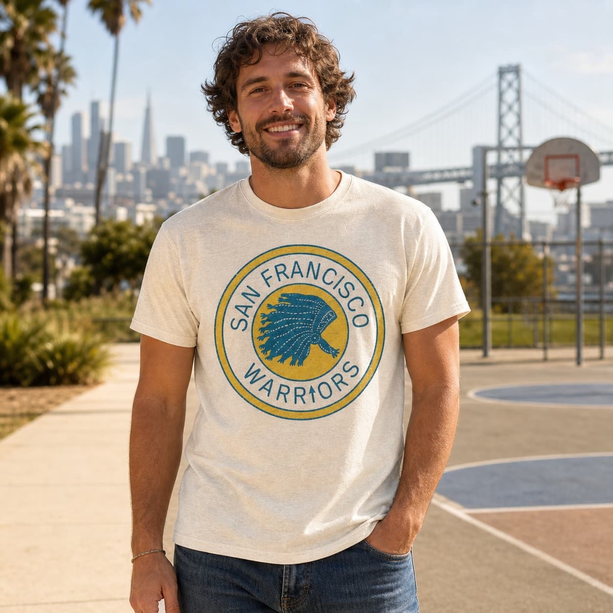 San Francisco Warriors Retro Basketball 1962 Shirt