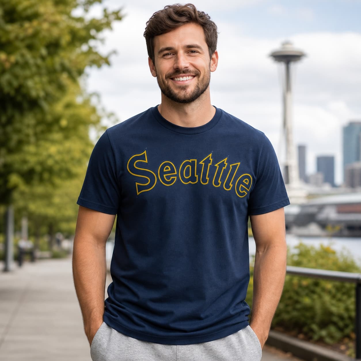 Seattle Mariners Retro Baseball 1981 Artwork T-Shirt