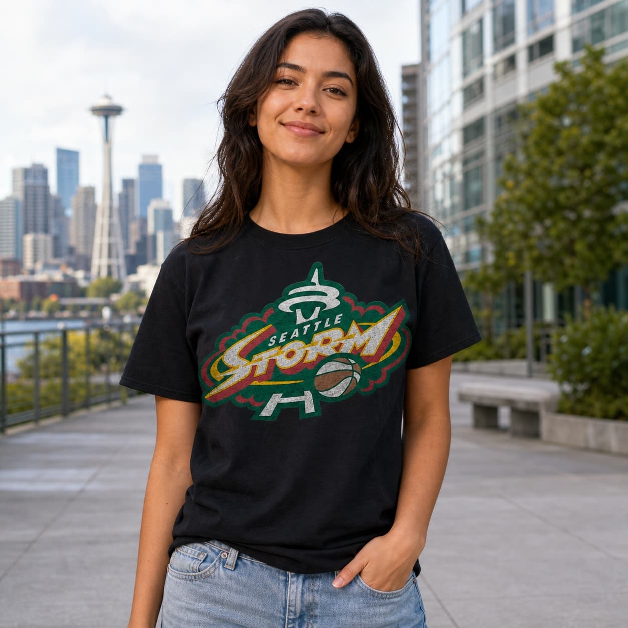Seattle Storm Retro Basketball 2000 Shirt