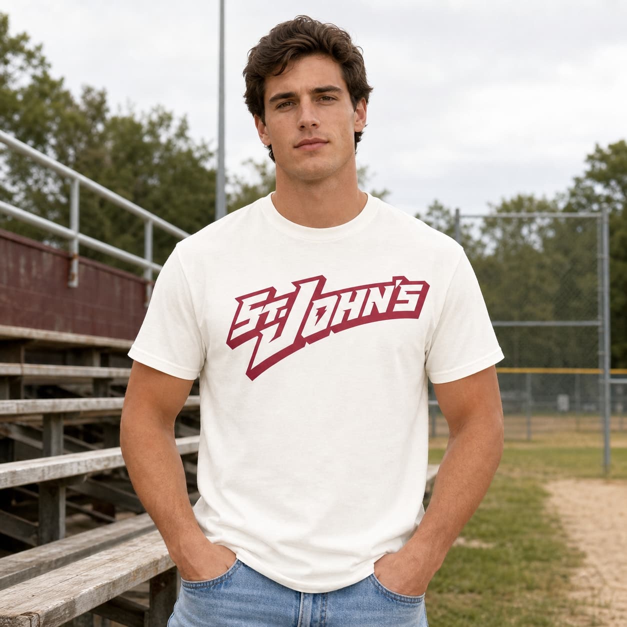 St. John’s Red Storm Retro Basketball 1993 Shirt