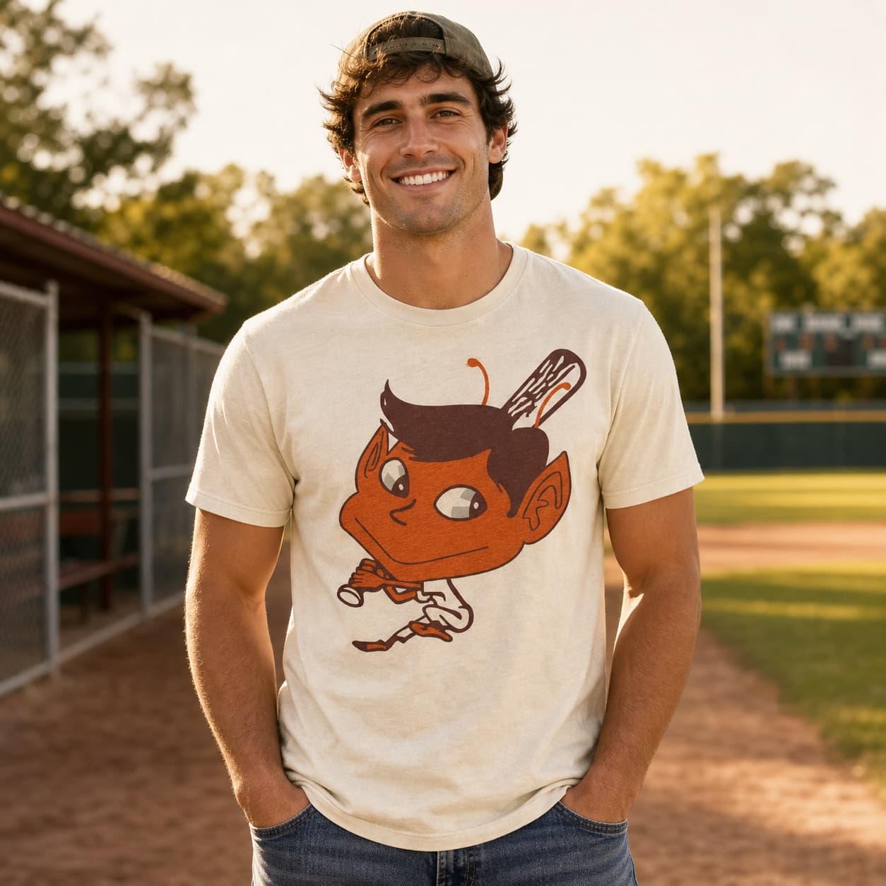 St. Louis Browns Retro Mascot Baseball 1952 Artwork Shirt