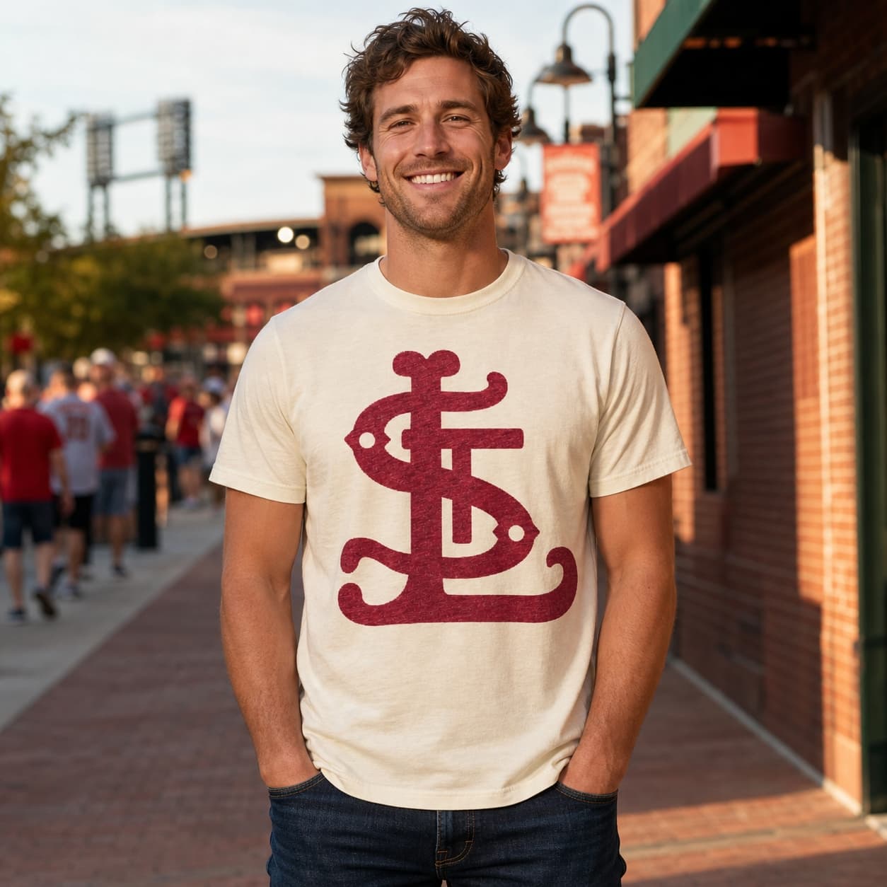 St. Louis Cardinals Retro Baseball 1900 Artwork Shirt