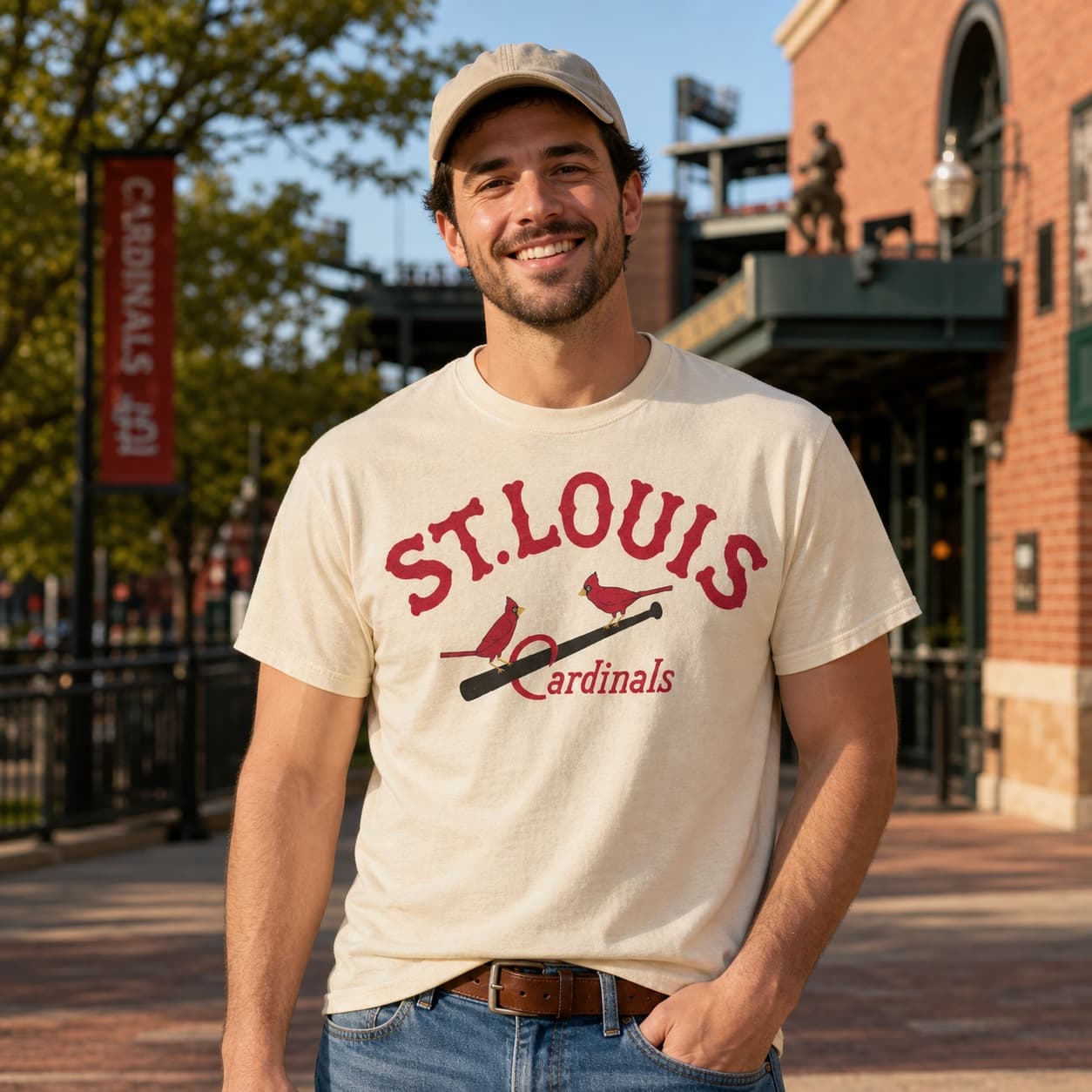 St. Louis Cardinals Retro Baseball 1922 Artwork Shirt
