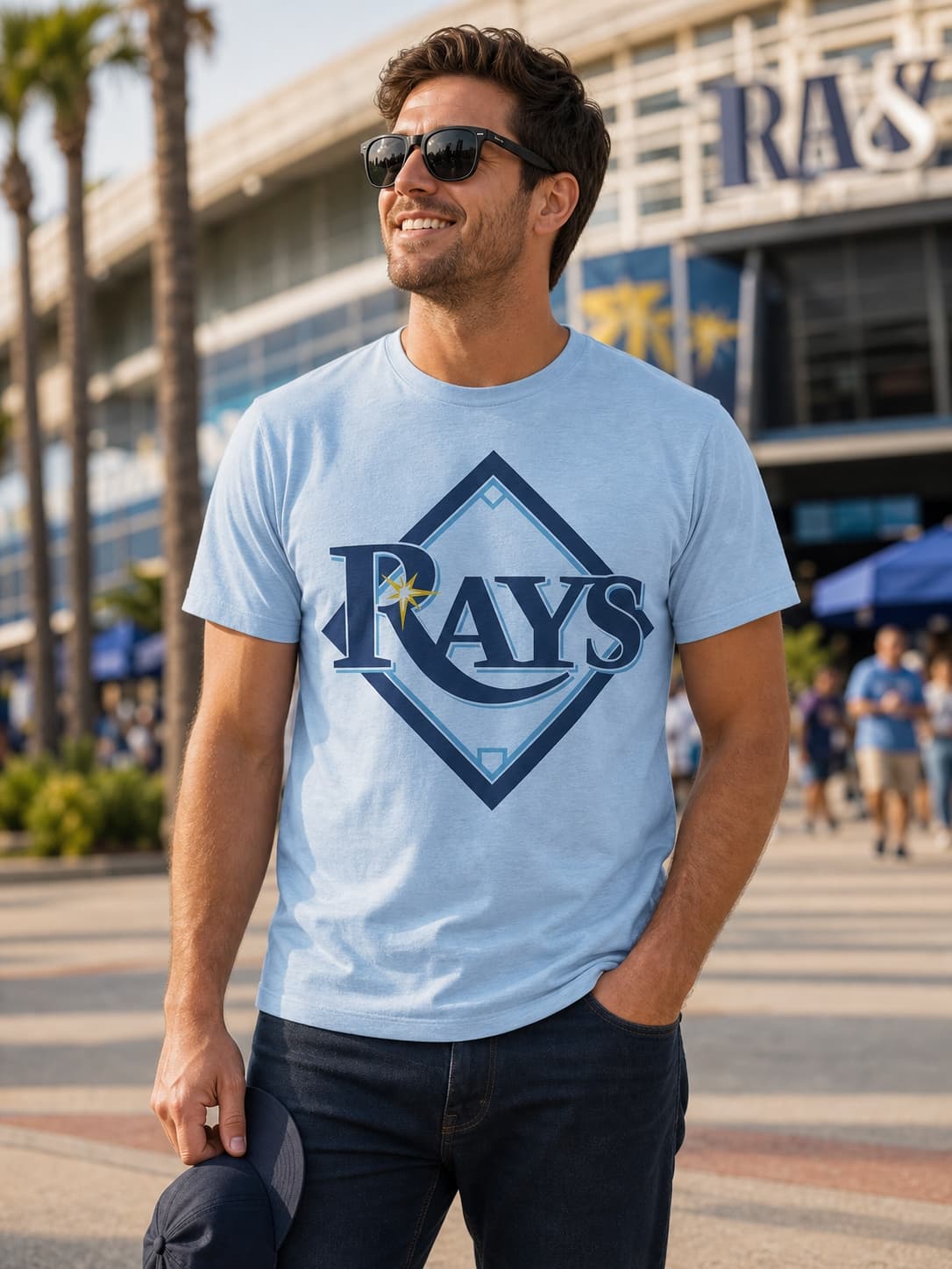Tampa Bay Rays Retro Baseball 2004 Artwork Shirt