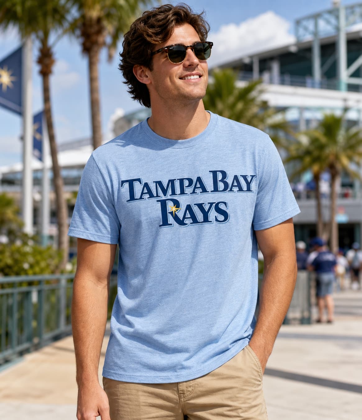 Tampa Bay Rays Retro Baseball 2005 Artwork Shirt