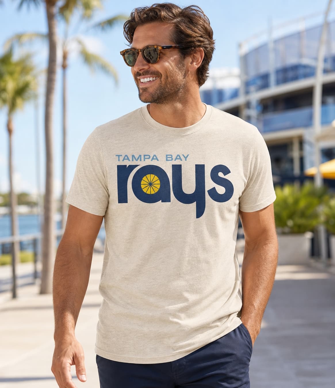 Tampa Bay Rays Retro Baseball 2008 Artwork Shirt