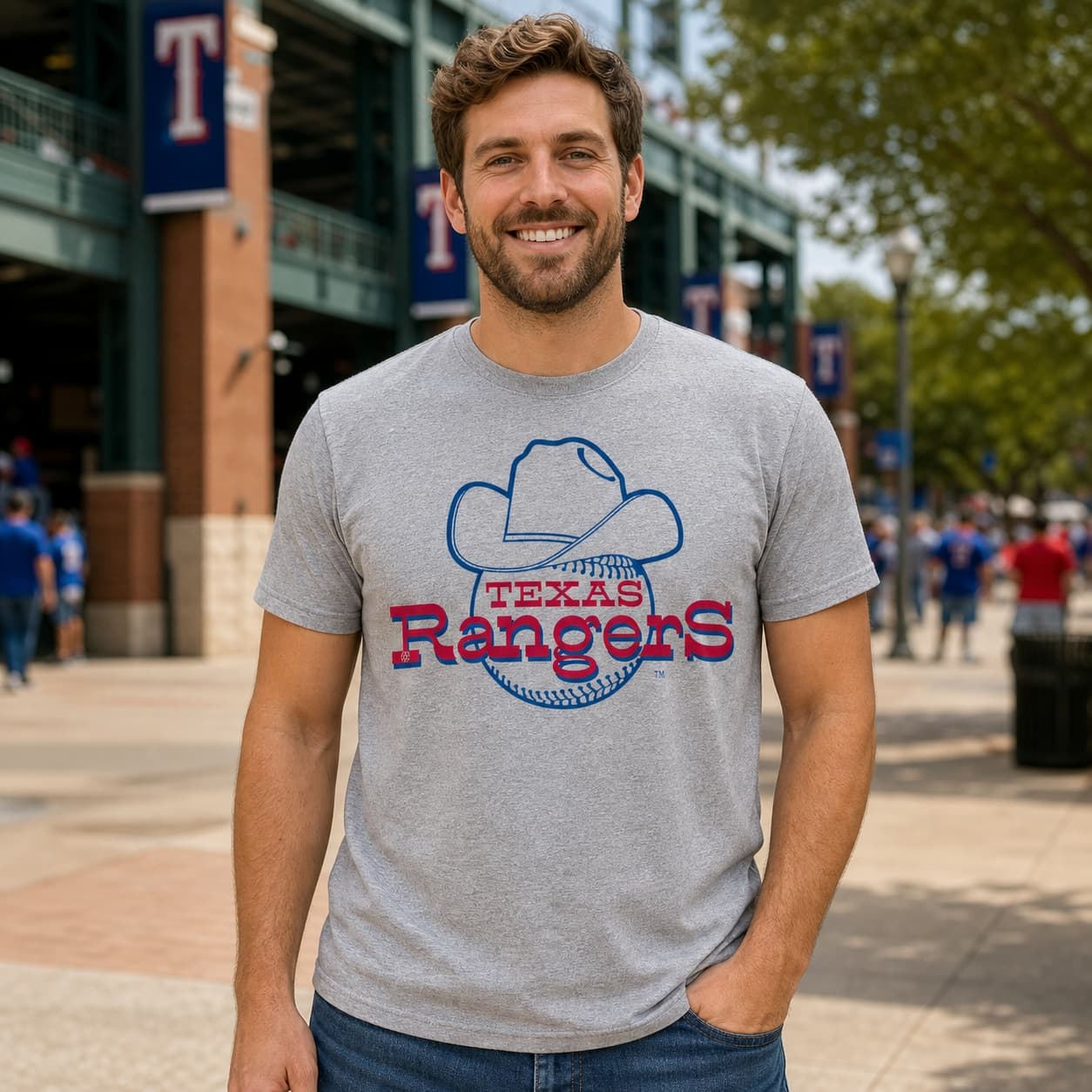 Texas Rangers Retro Baseball 1972 Artwork Shirt