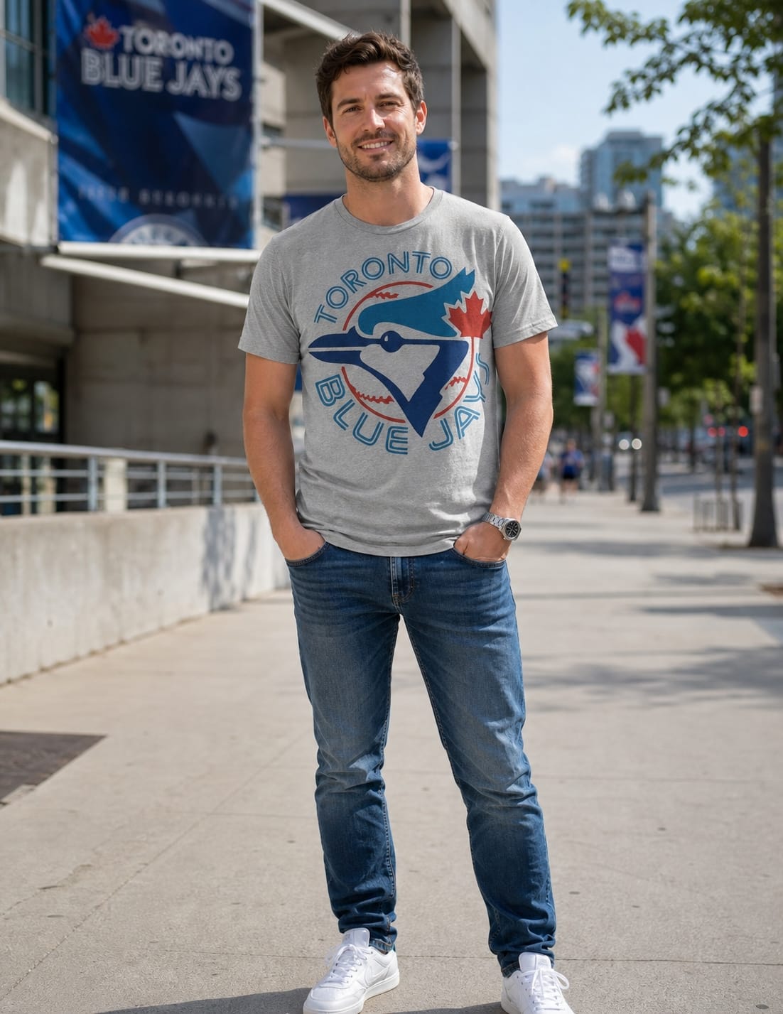 Toronto Blue Jays Retro Baseball 1977 Artwork Shirt