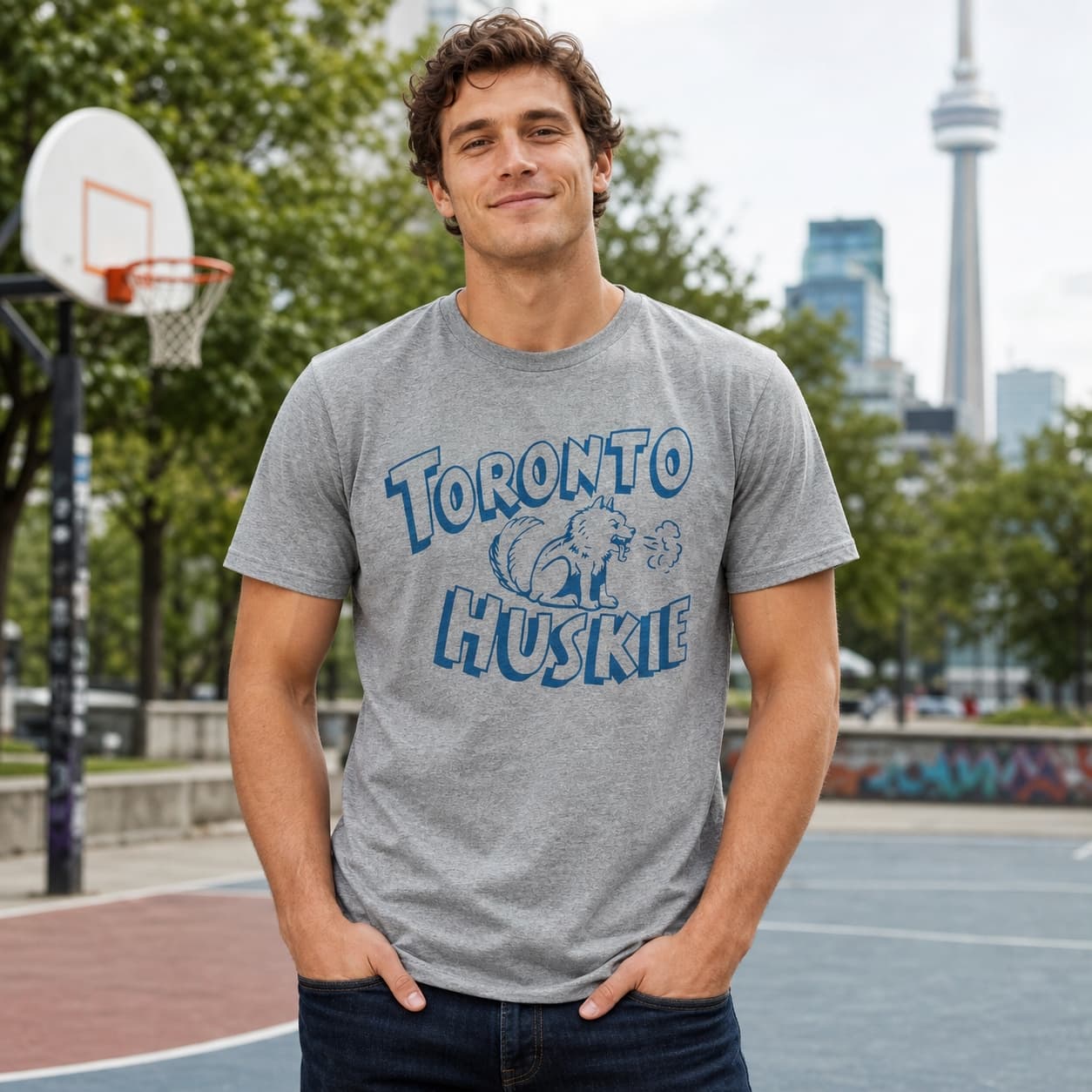 Toronto Huskies Retro Basketball 1946 Shirt