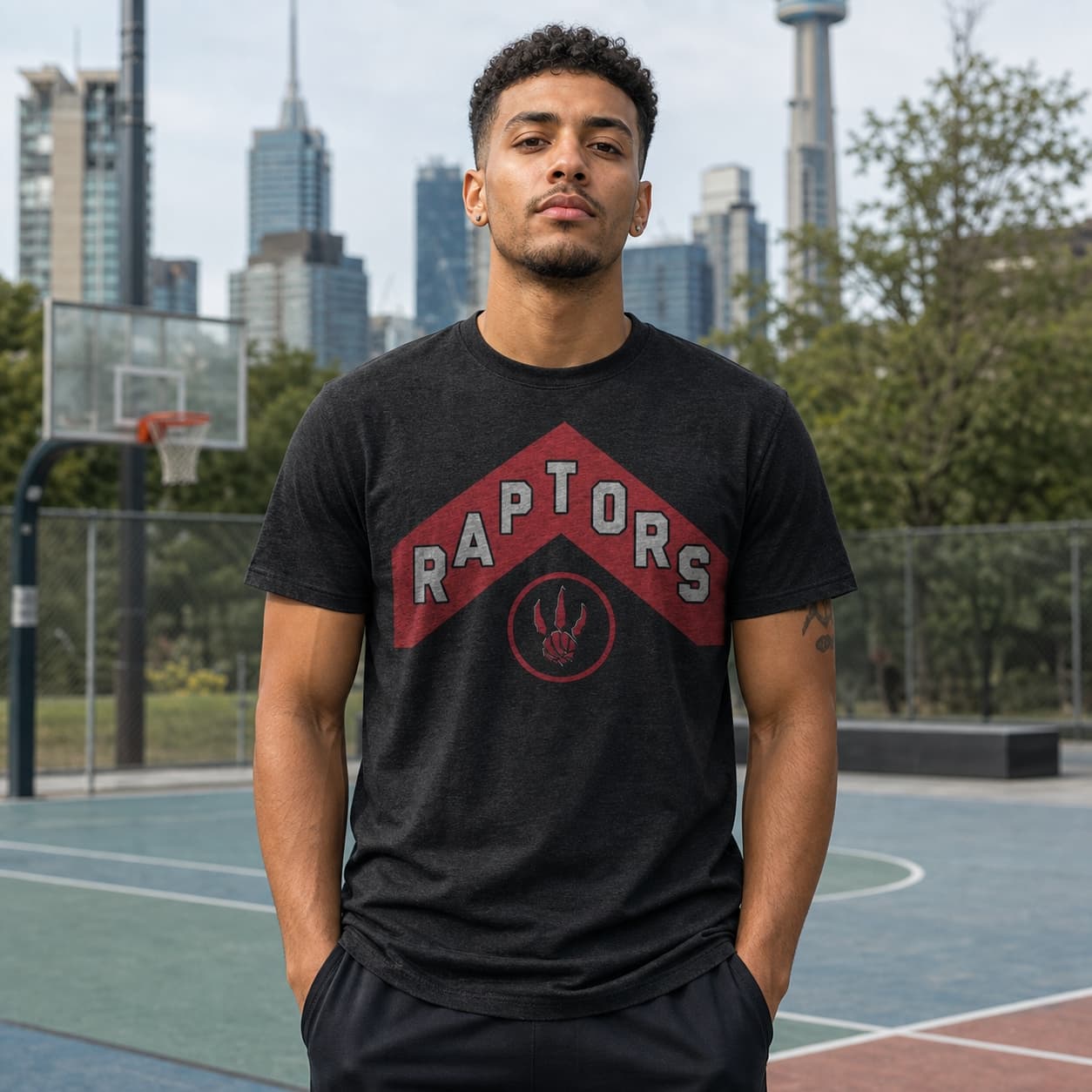 Toronto Raptors Retro Basketball Jersey Lettering Shirt