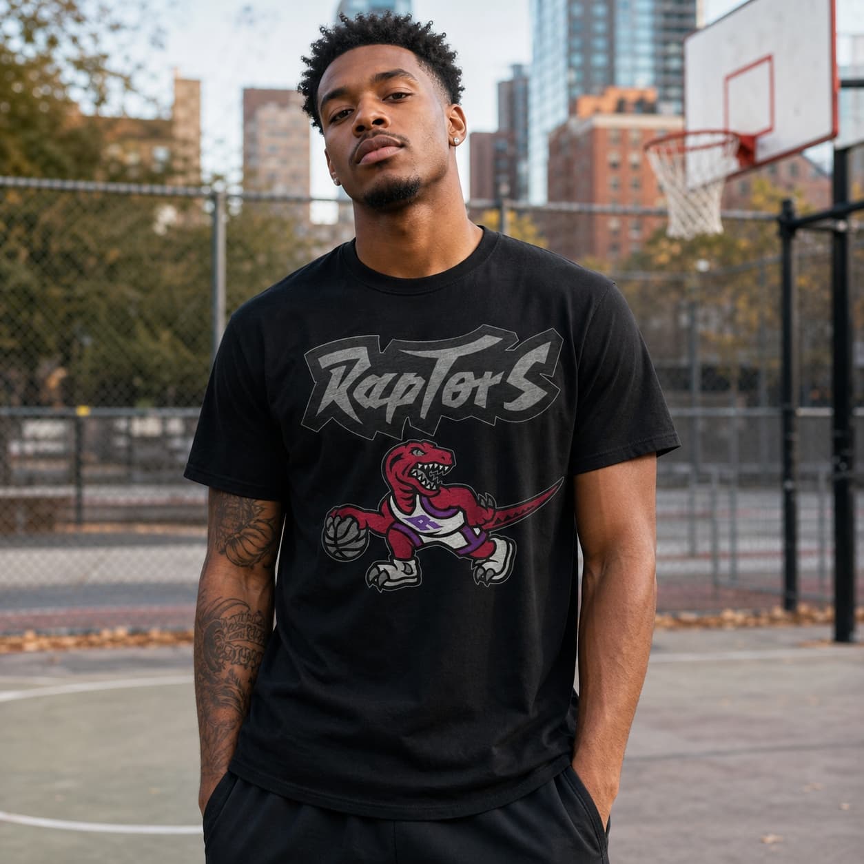 Toronto Raptors Retro Basketball Promo 1994 Shirt