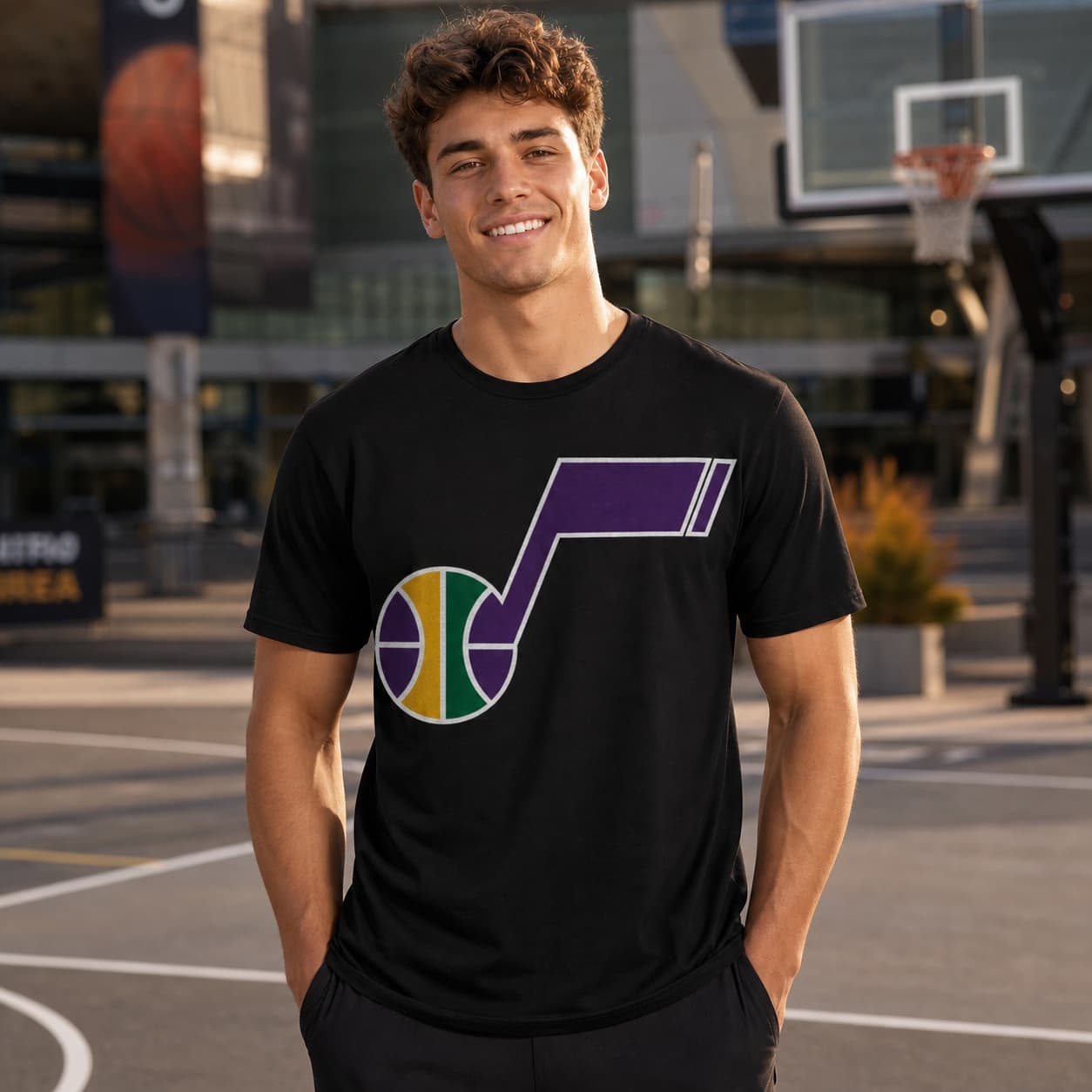 Utah Jazz Retro Basketball 1981 Shirt