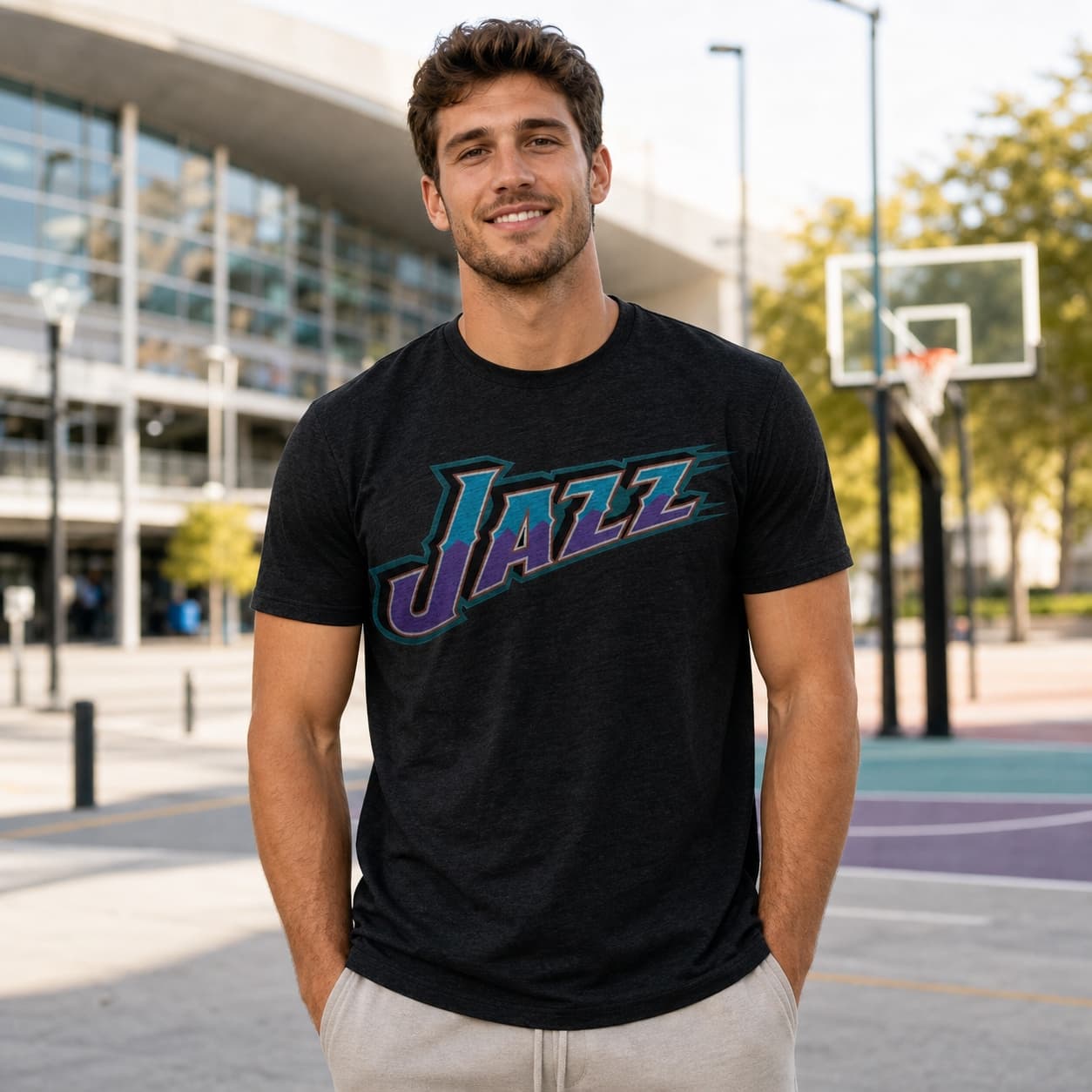 Utah Jazz Retro Basketball 1997 Shirt