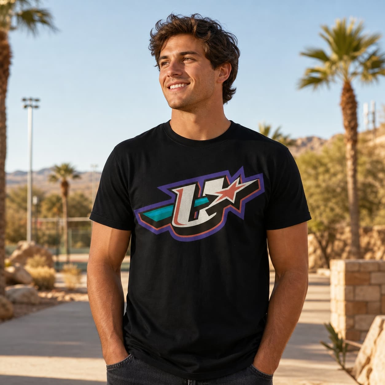 Utah Starzz Retro Basketball 1997 T-Shirt