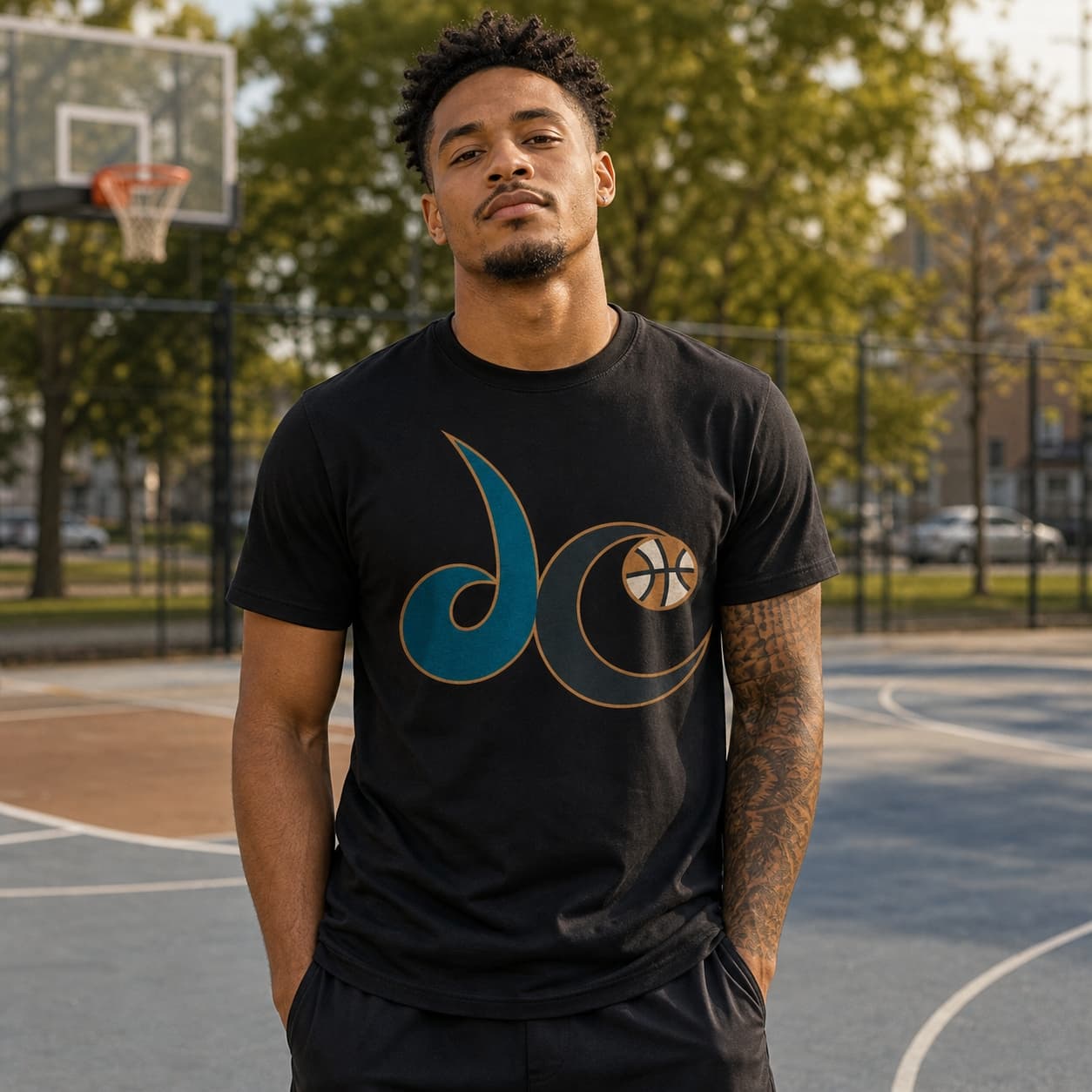 Washington Mystic Retro Basketball 1999 Shirt