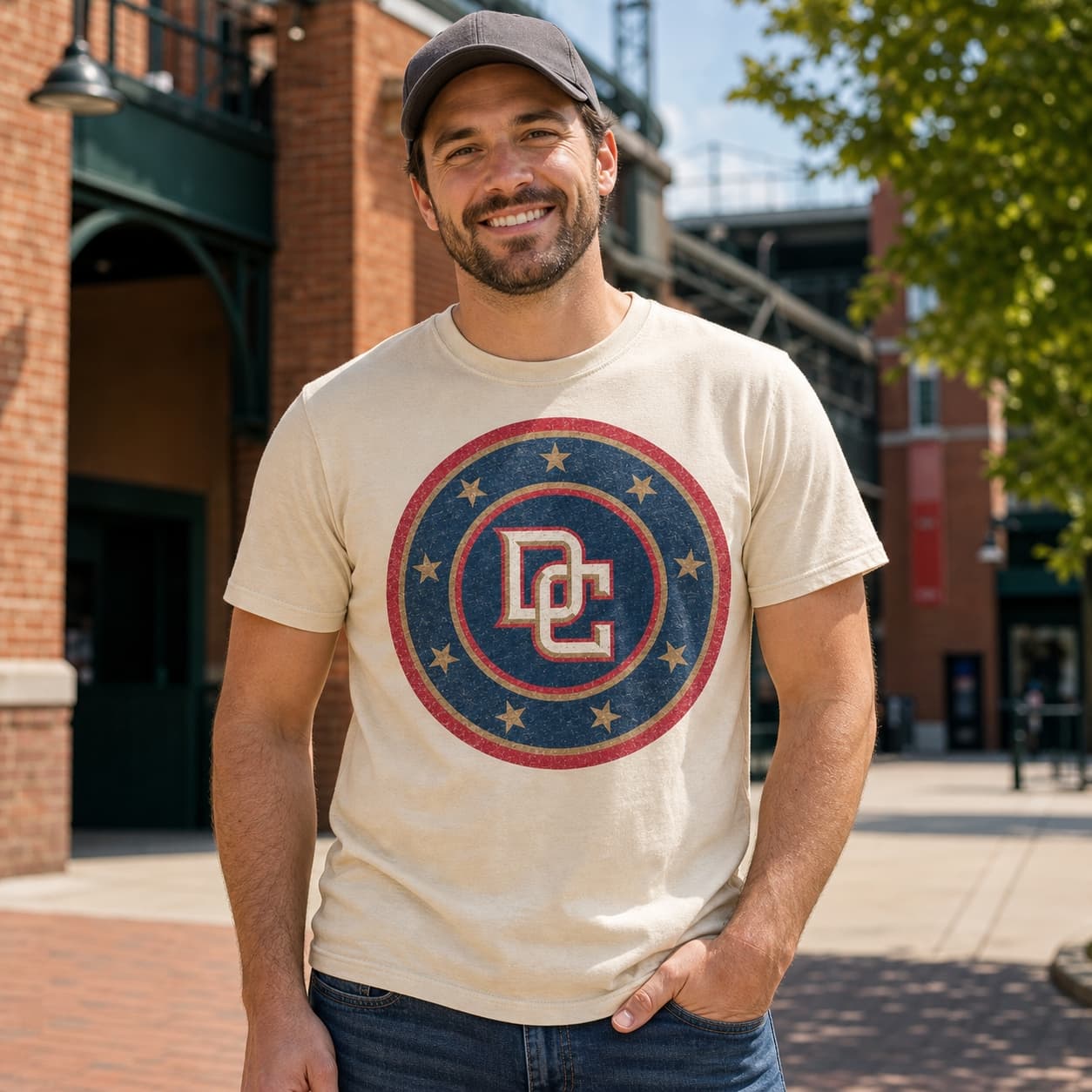 Washington Nationals Vintage Baseball 1997 Artwork Shirt