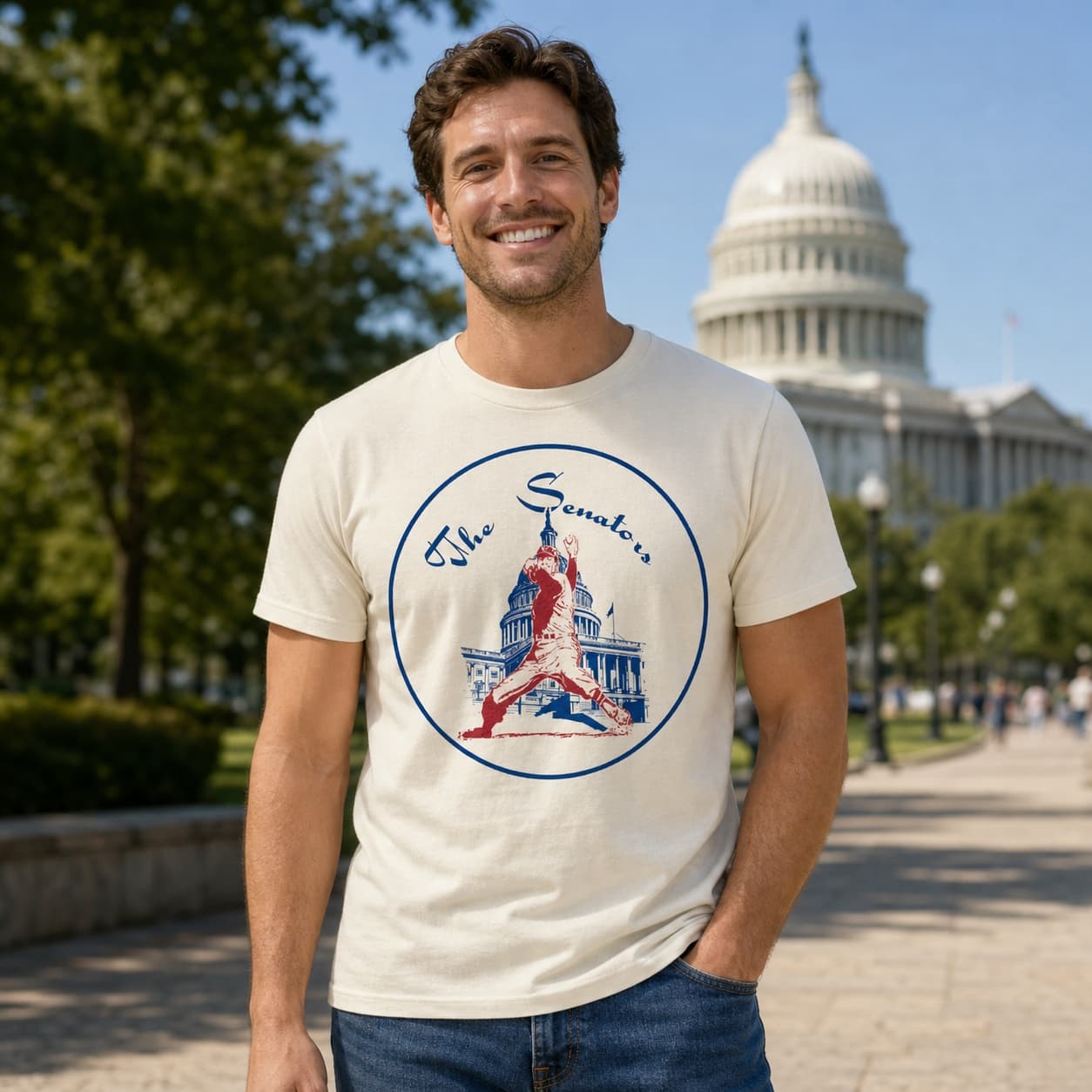 Washington Senators MLB Retro Baseball 1961 Artwork Shirt