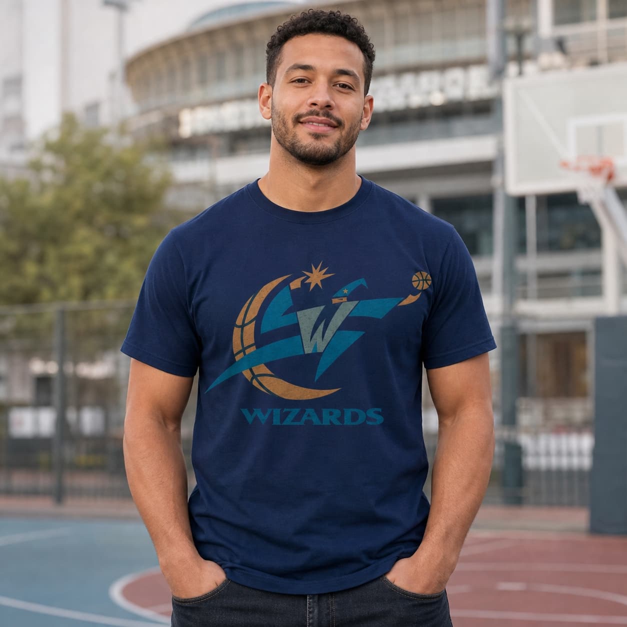 Washington Wizards Retro Basketball 1997 Shirt
