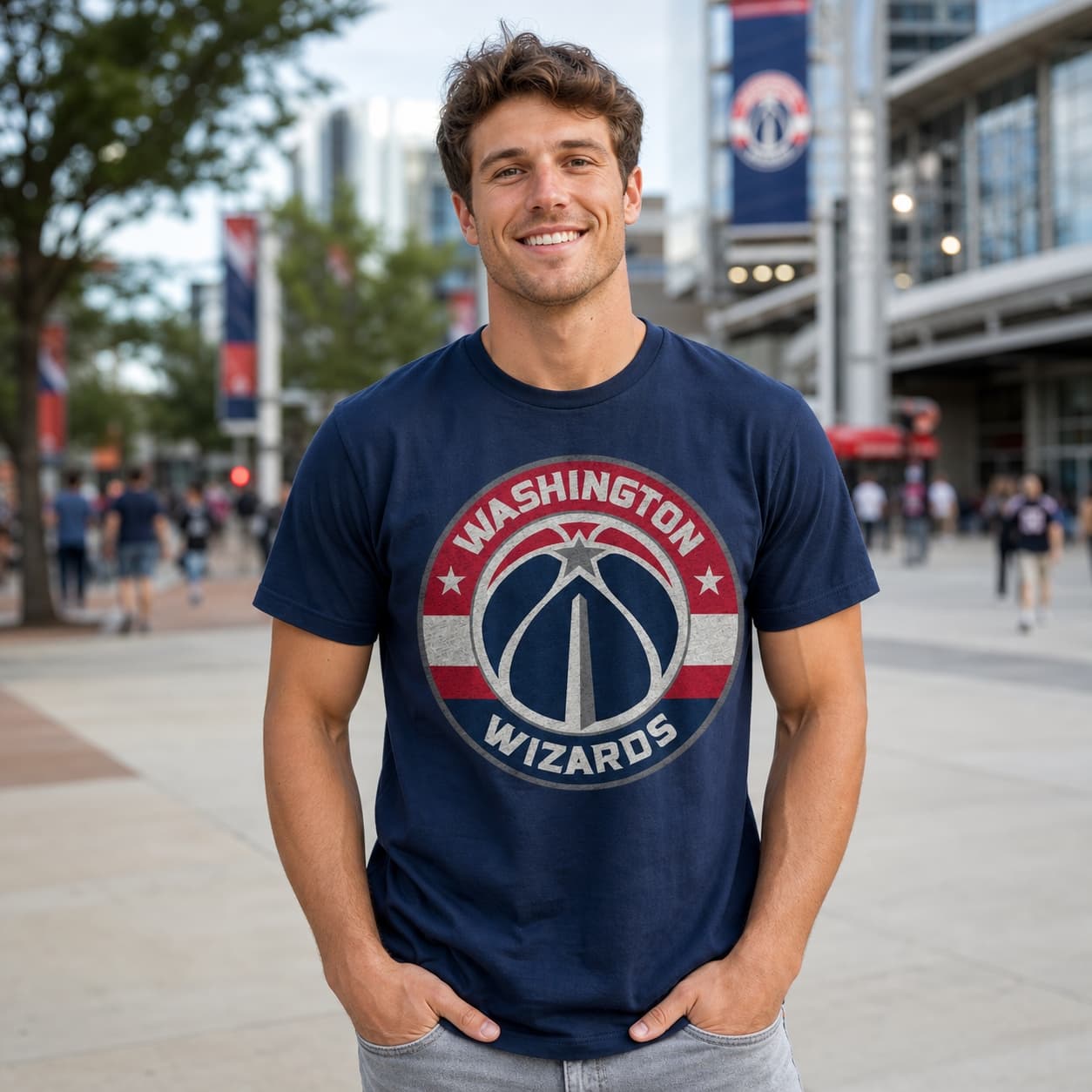 Washington Wizards Retro Basketball Classic Shirt