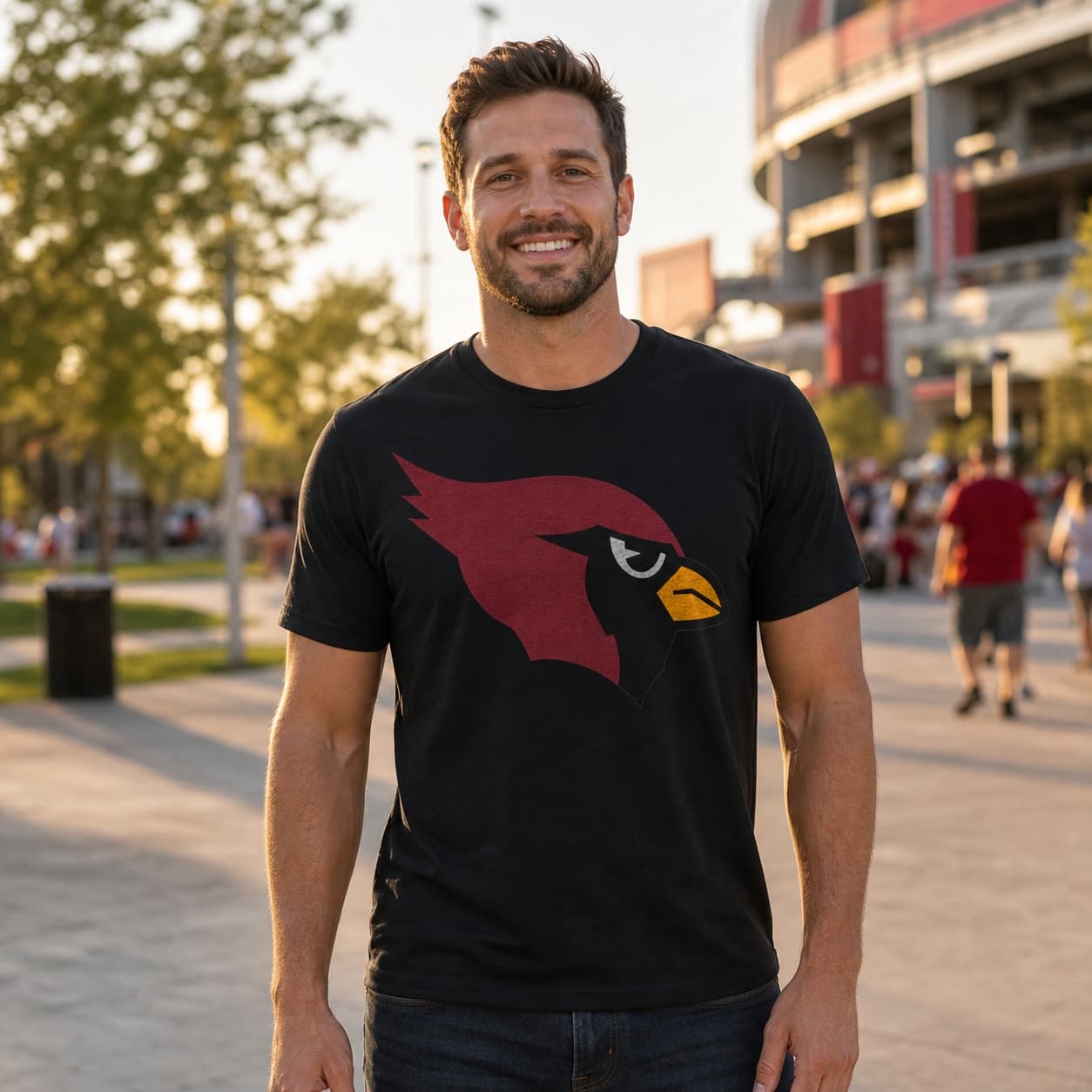 Arizona Cardinals Retro Football 1970 Artwork Shirt
