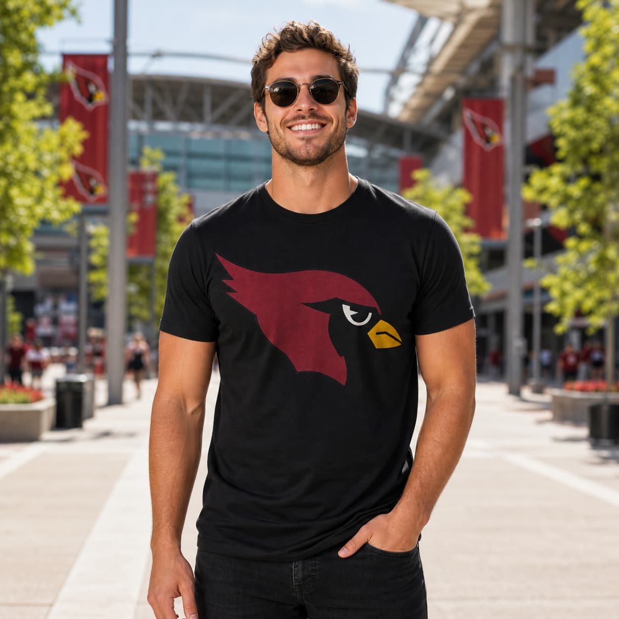Arizona Cardinals Retro Football 1988 Artwork Shirt