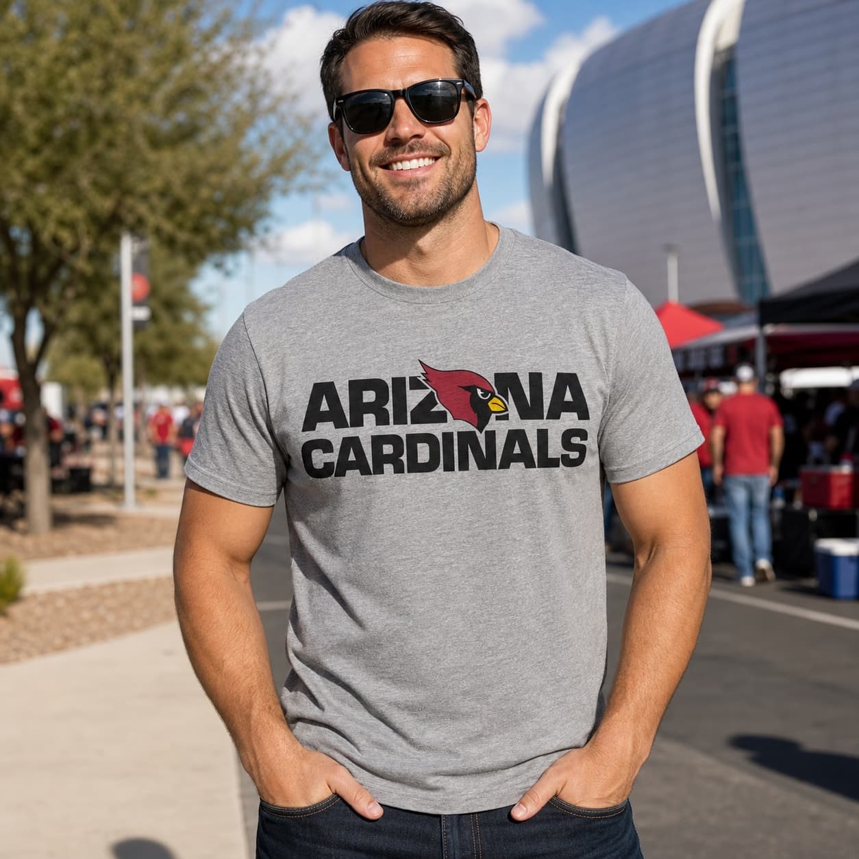 Arizona Cardinals Retro Football 1989 Artwork Shirt