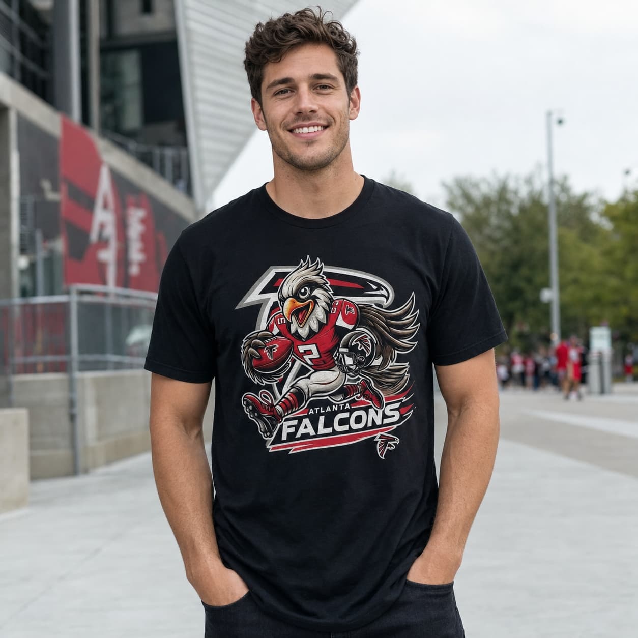 Atlanta Falcons Exclusive Retro Football Dirty Birds Artwork Shirt