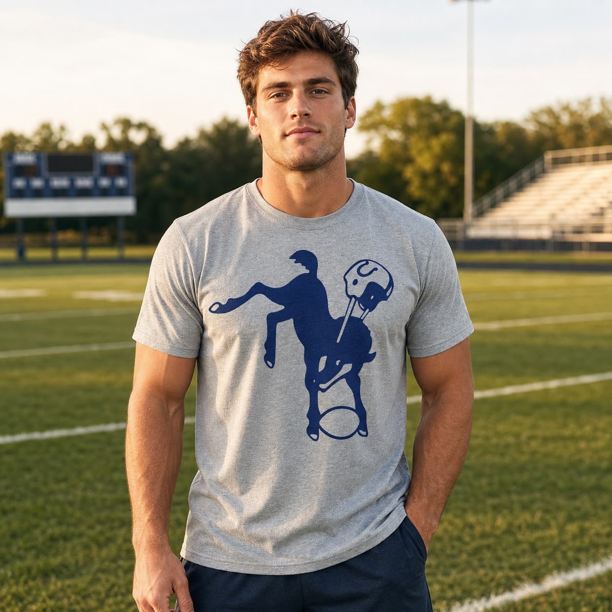 Baltimore Colts Retro Football 1961 Artwork Shirt