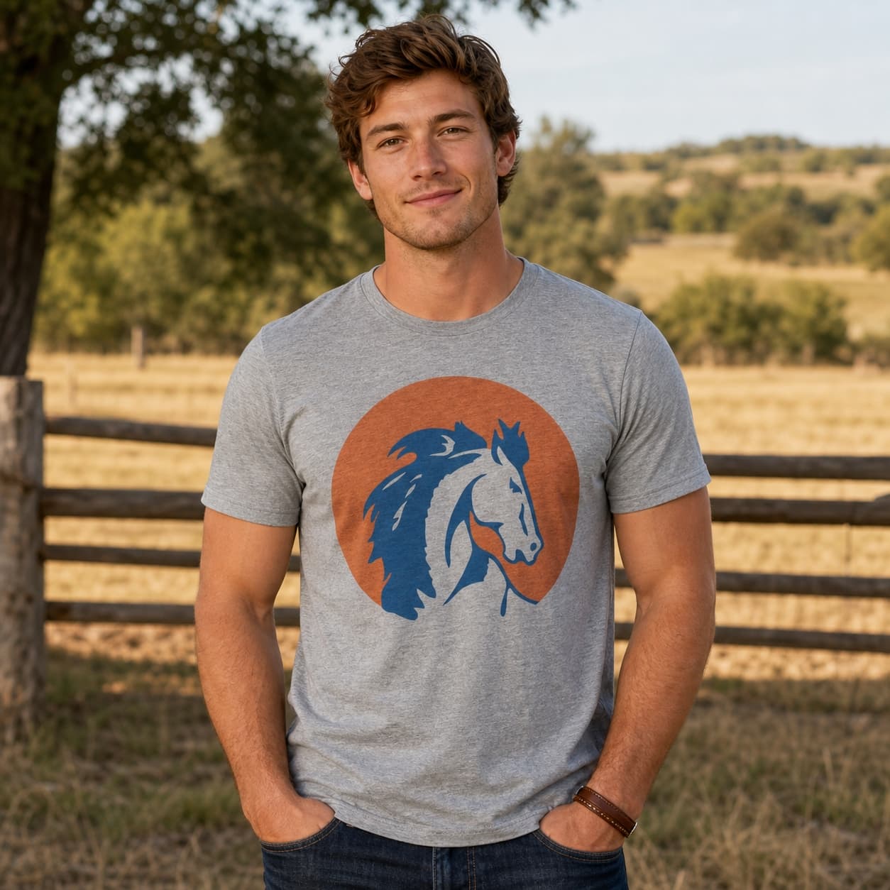 Boise State Broncos Retro Football 1957 Artwork Shirt