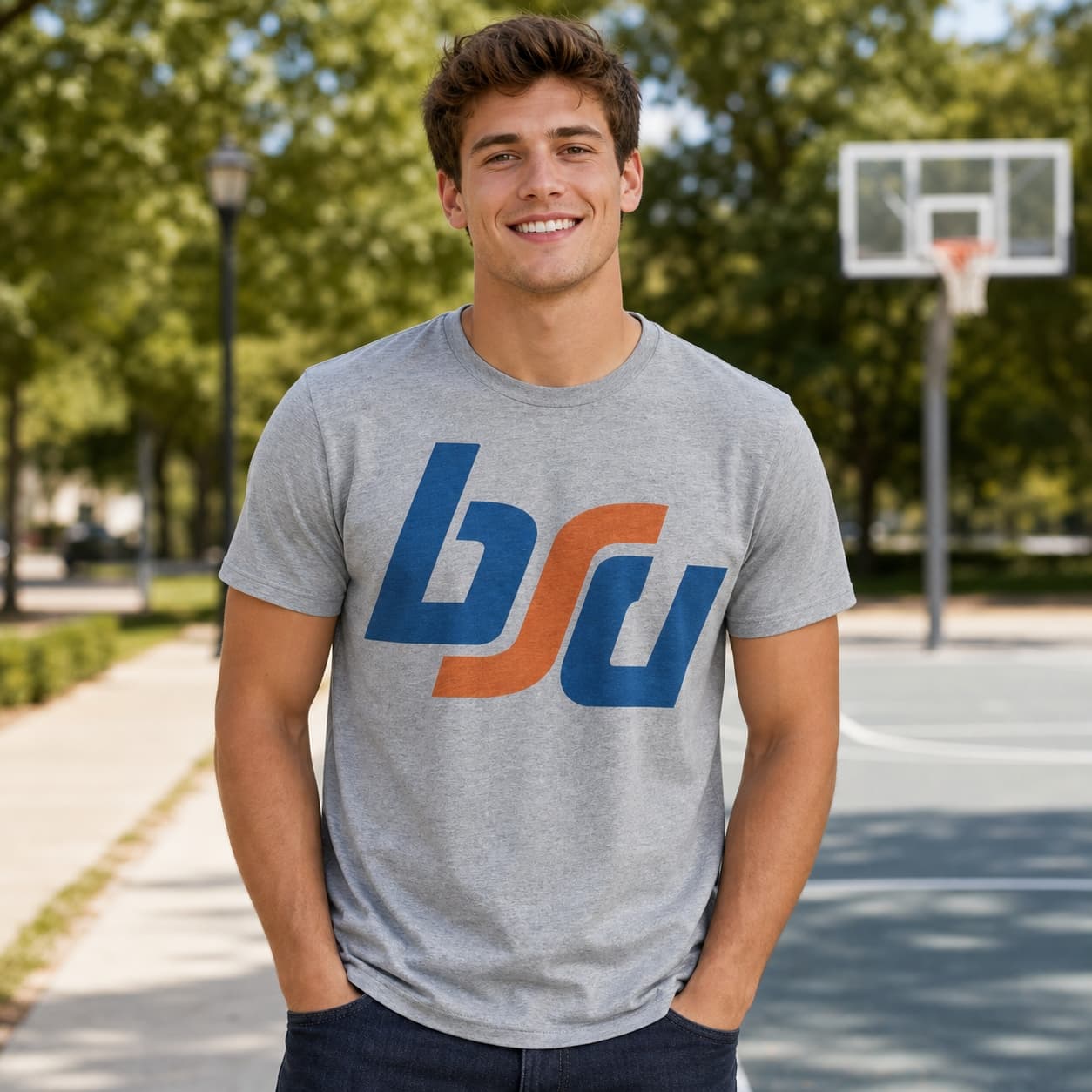 Boise State Broncos Retro Football 1974 Artwork Shirt