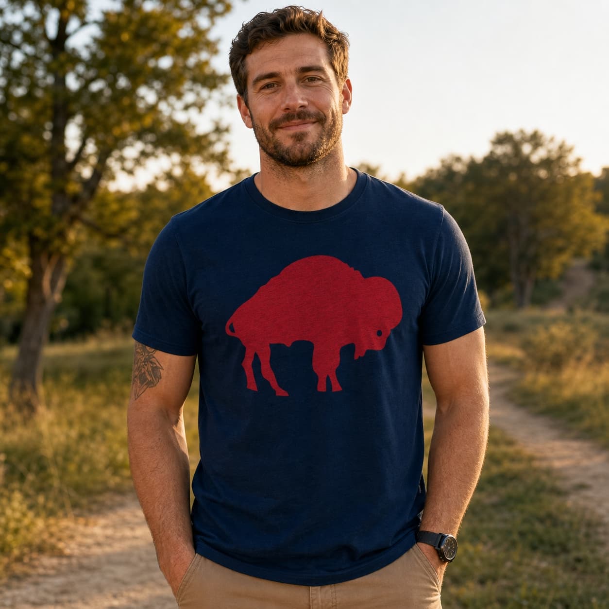 Buffalo Bills Retro Football 1962 Artwork Shirt