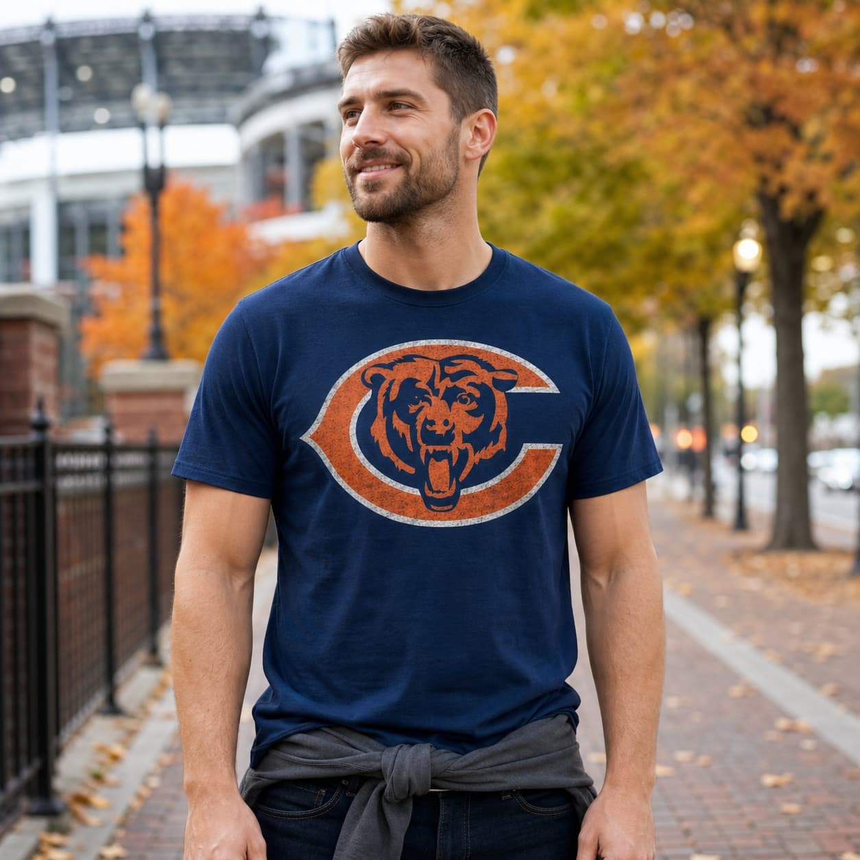 Chicago Bears Retro Football 1984 Artwork Shirt