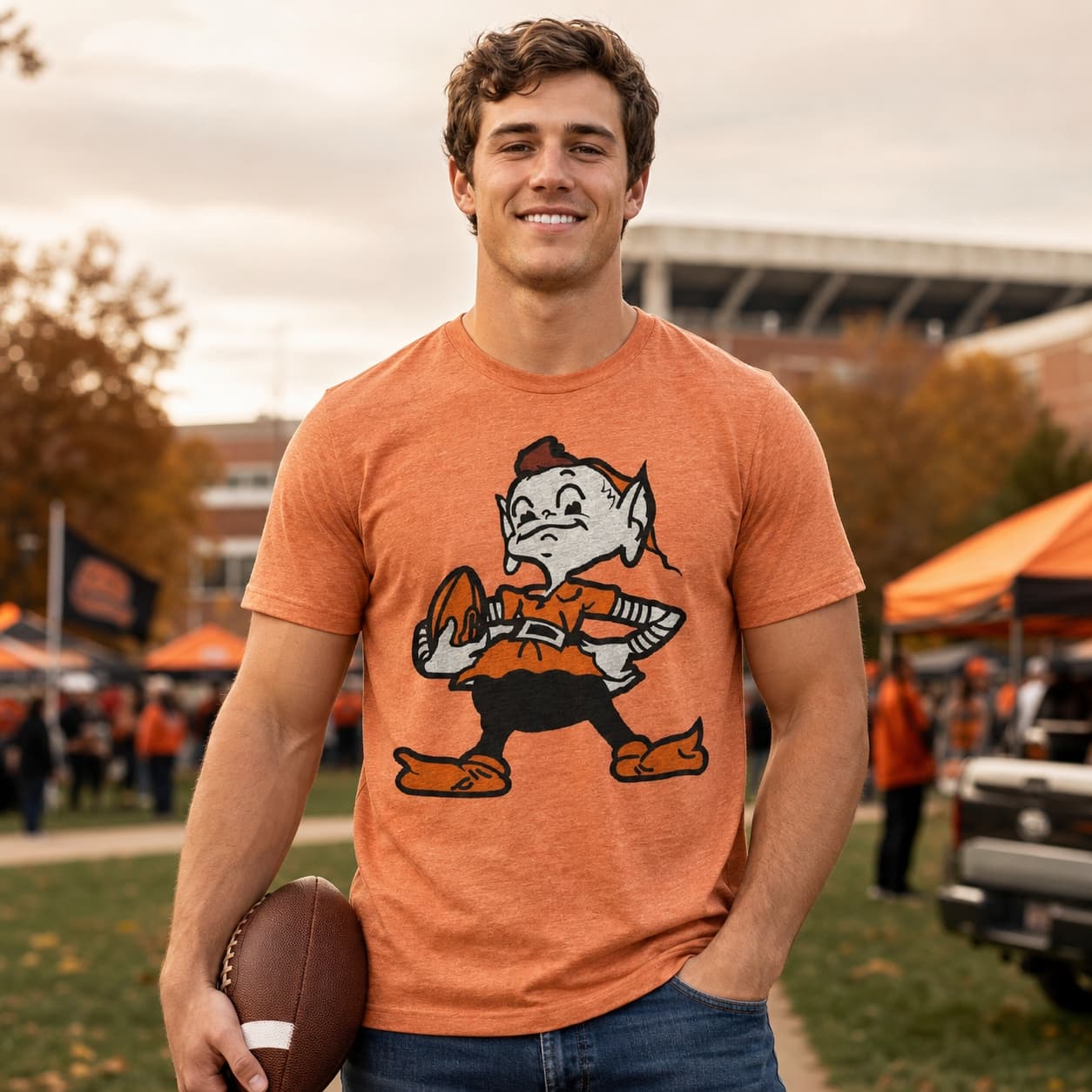 Cleveland Browns Retro Football 1959 Artwork Shirt