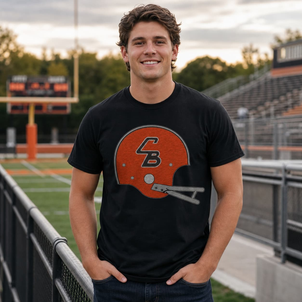 Cleveland Browns Retro Football 1965 Artwork Shirt