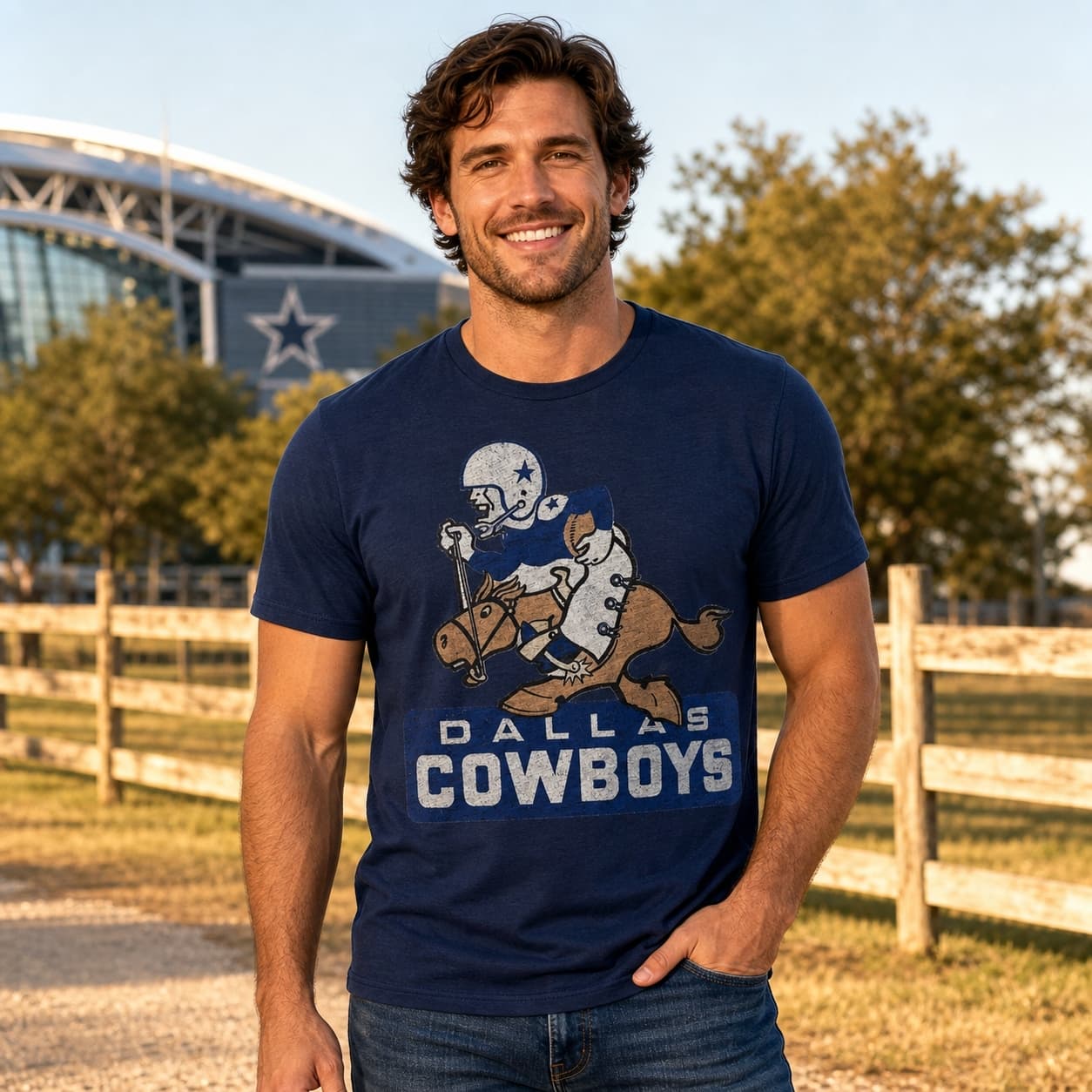 Dallas Cowboys Retro Football 1961 Artwork Shirt