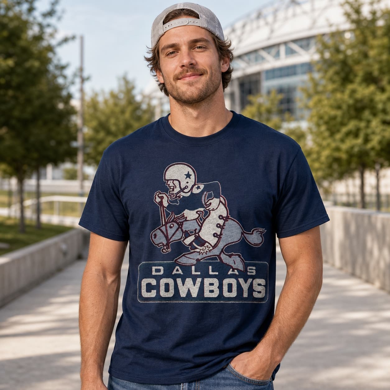 Dallas Cowboys Retro Navy Football 1960 Artwork Shirt