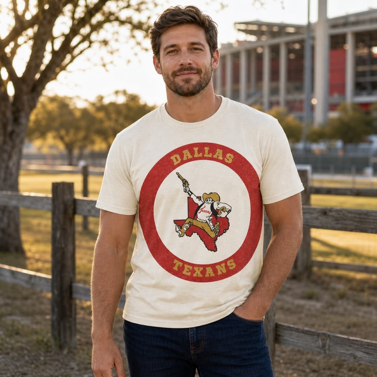 Dallas Texans Retro Football 1960 Artwork Shirt