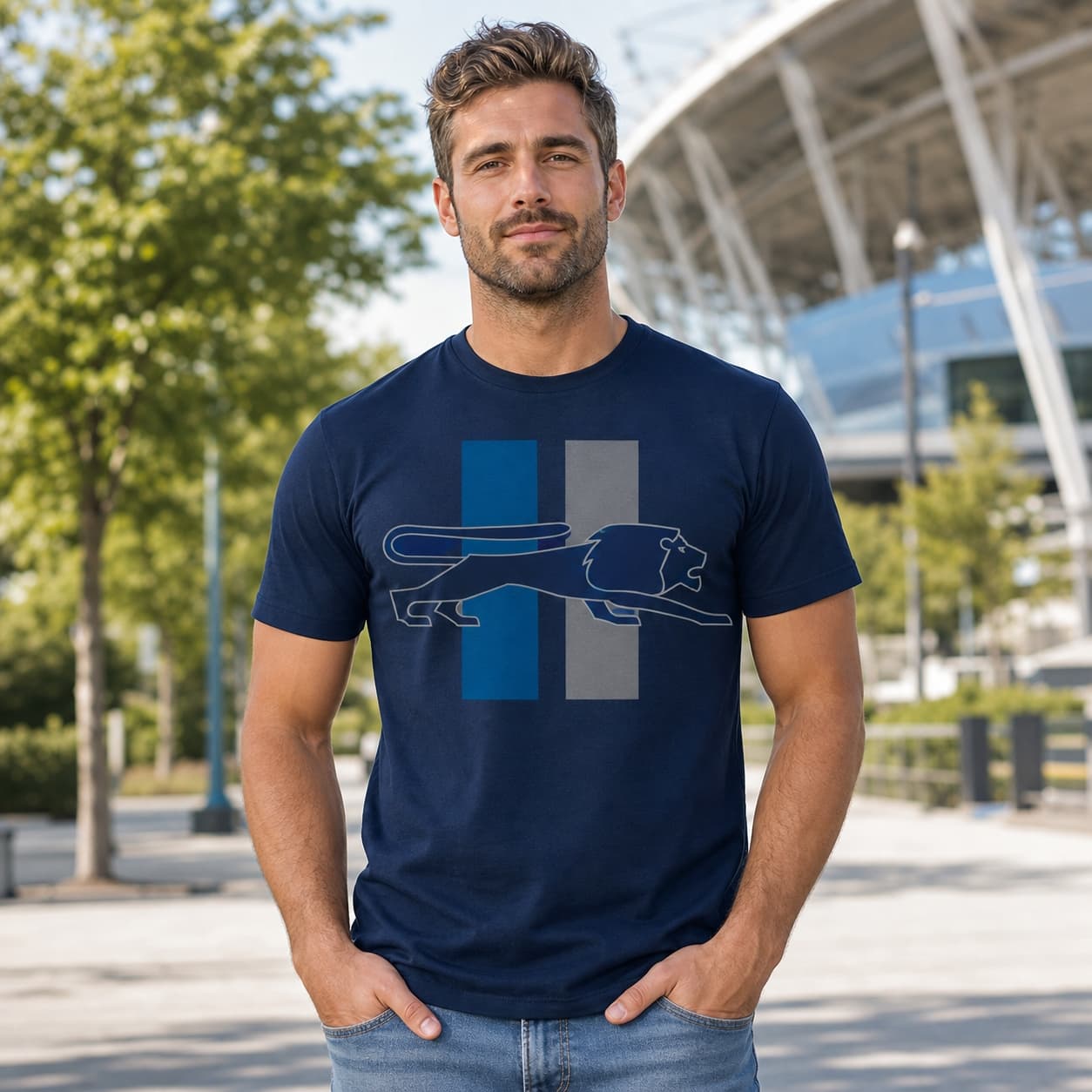Detroit Lions Retro Football 1961 Artwork Shirt