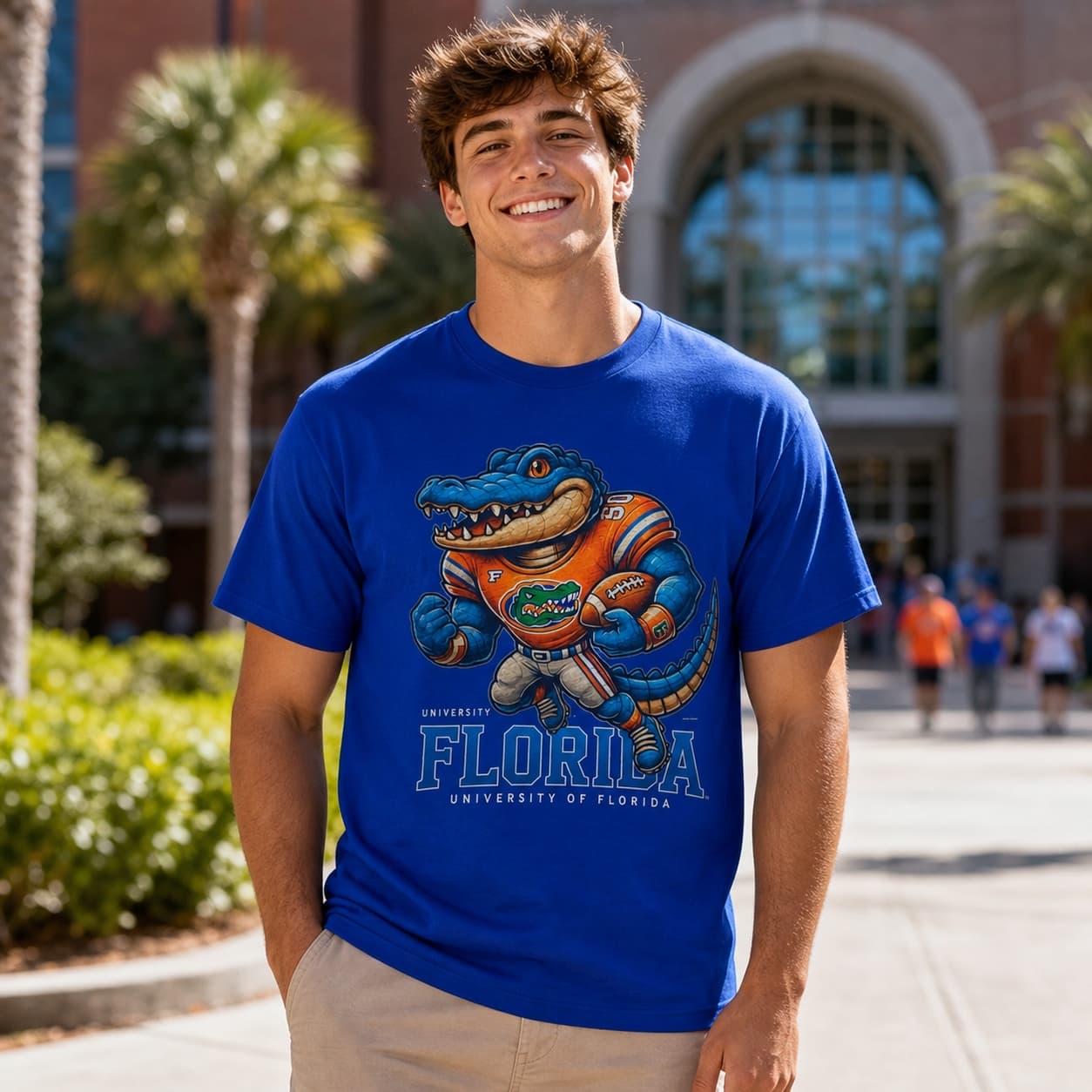 Florida Gators Exclusive Retro Football Artwork Shirt