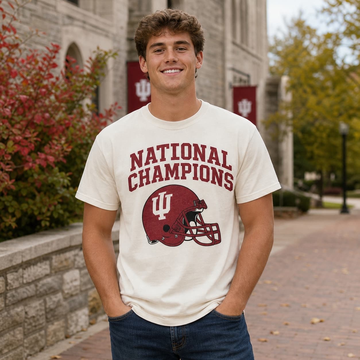 Indiana Hoosiers National Champions Football T-Shirt