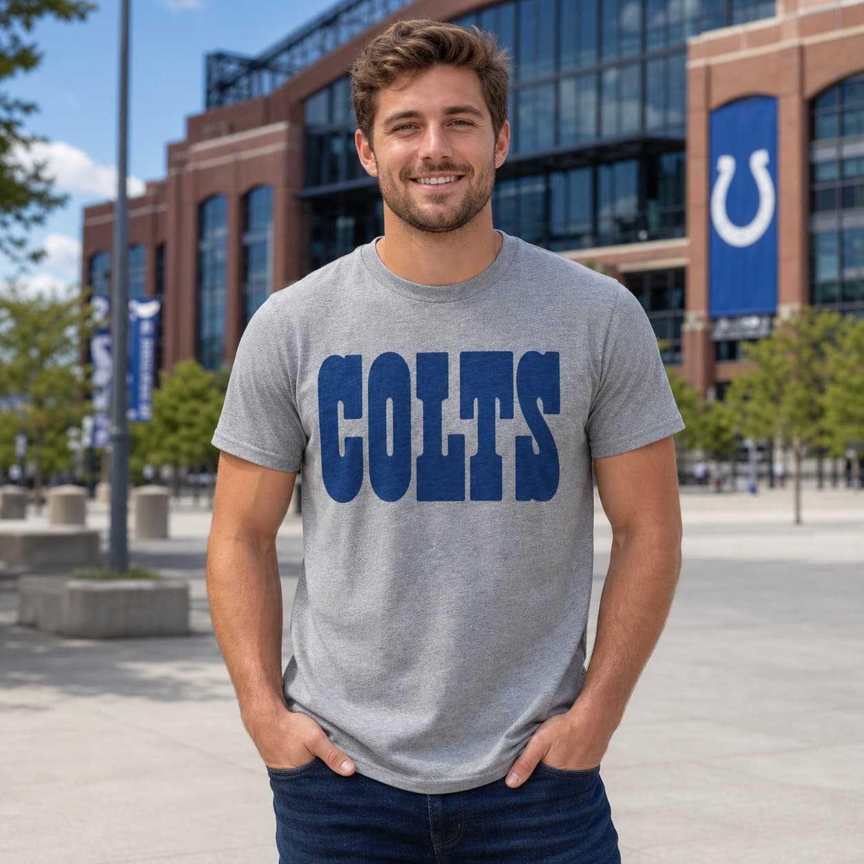 Indianapolis Colts Retro Football 1972 Artwork Shirt
