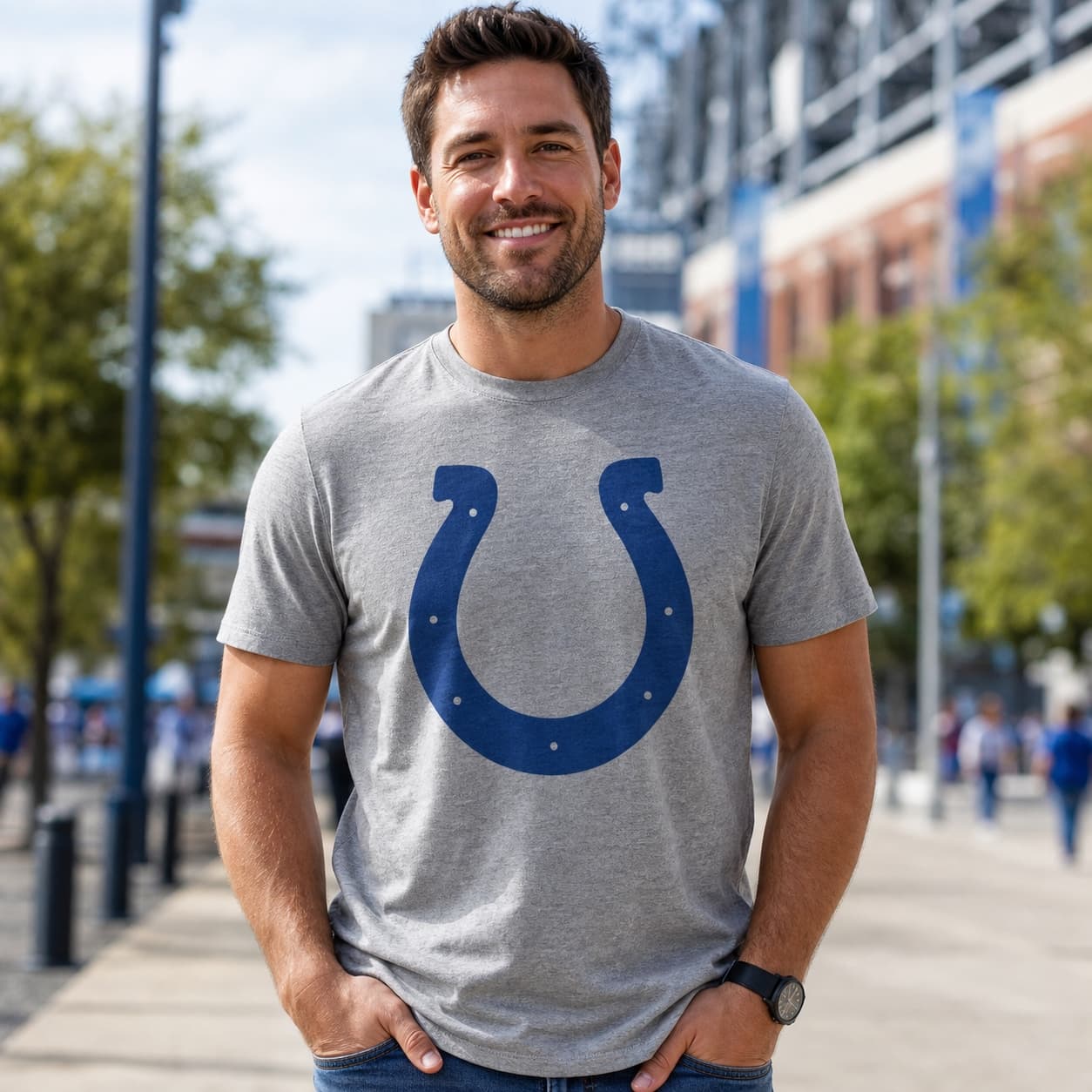 Indianapolis Colts Retro Football 1978 Artwork Shirt