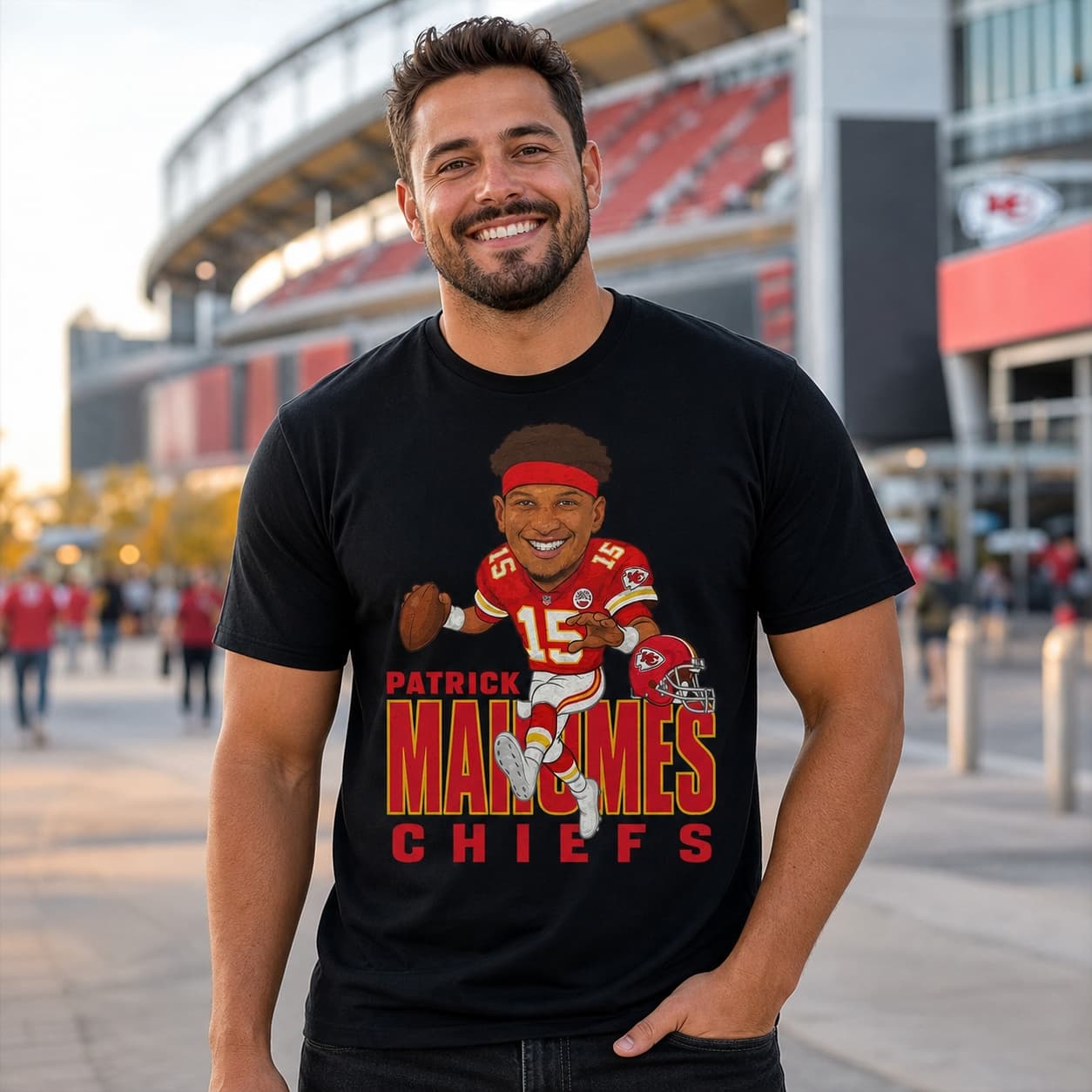 Kansas City Chiefs Patrick Mahomes Exclusive Retro Caricature Shirt
