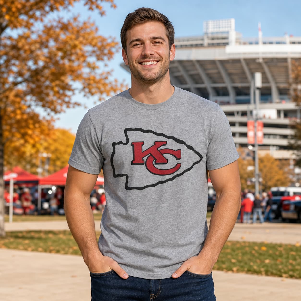Kansas City Chiefs Retro Football 1972 Artwork Shirt