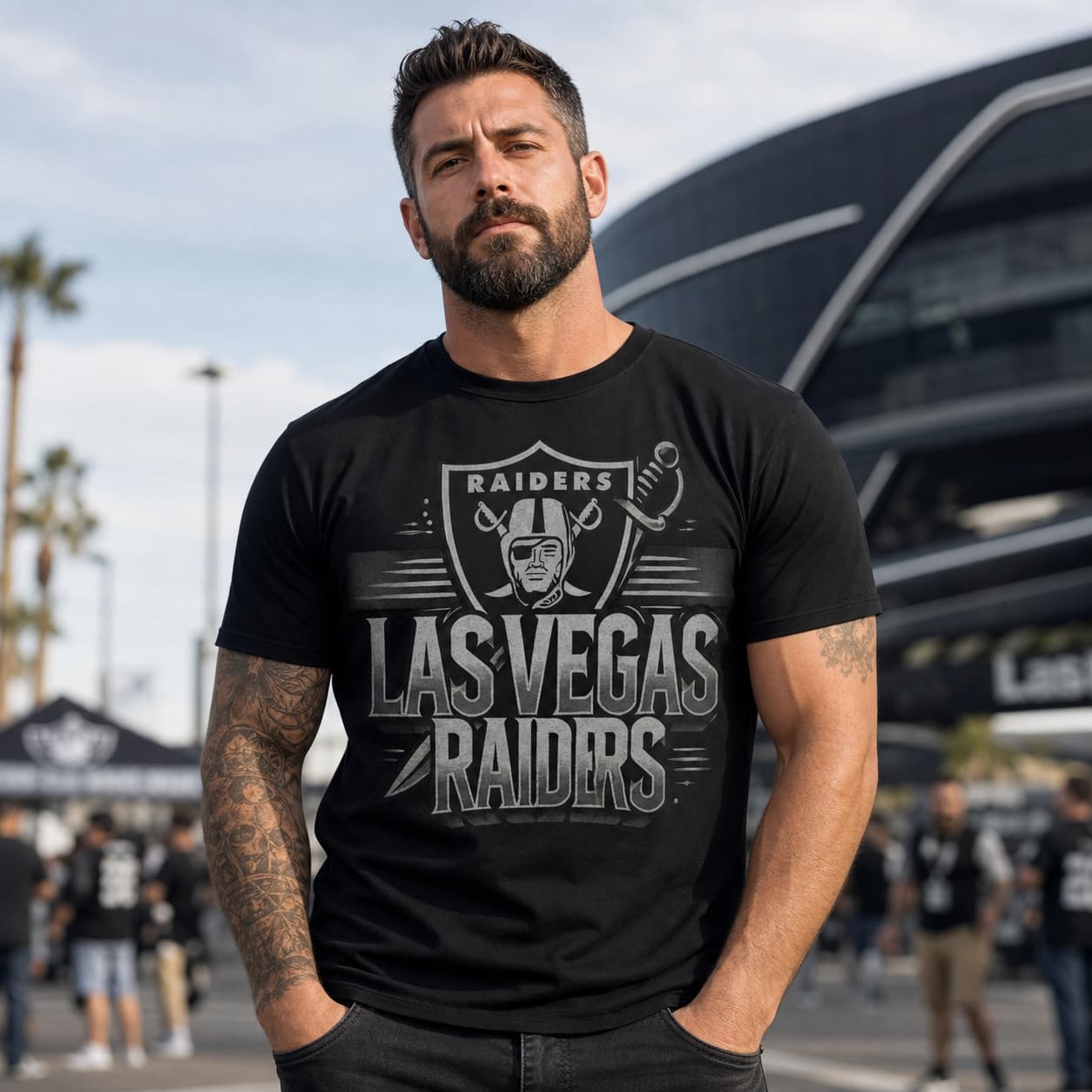 Las Vegas Raiders Exclusive Retro Classic Throwback Football Artwork Shirt