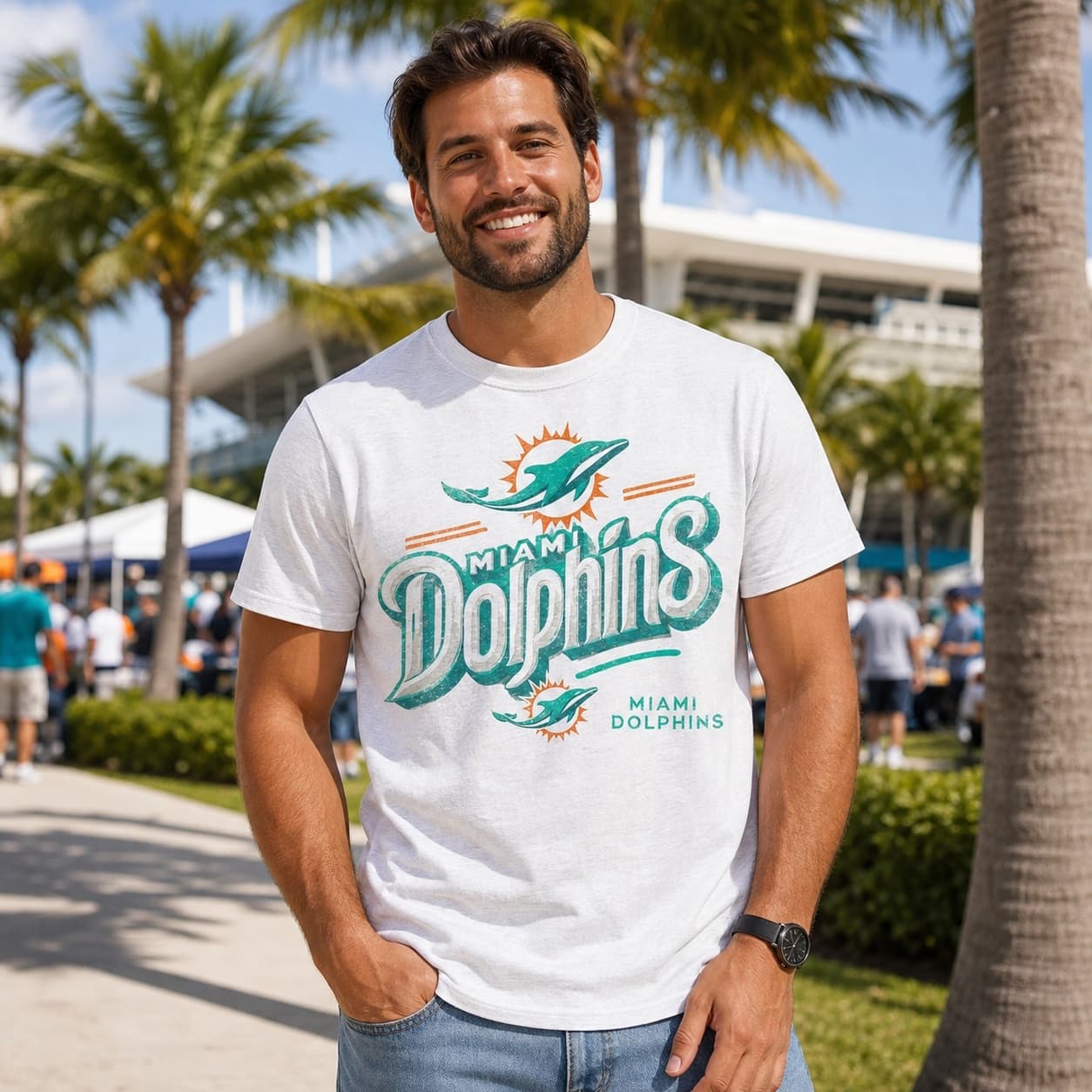 Miami Dolphins Exclusive Retro Classic Football Artwork Shirt