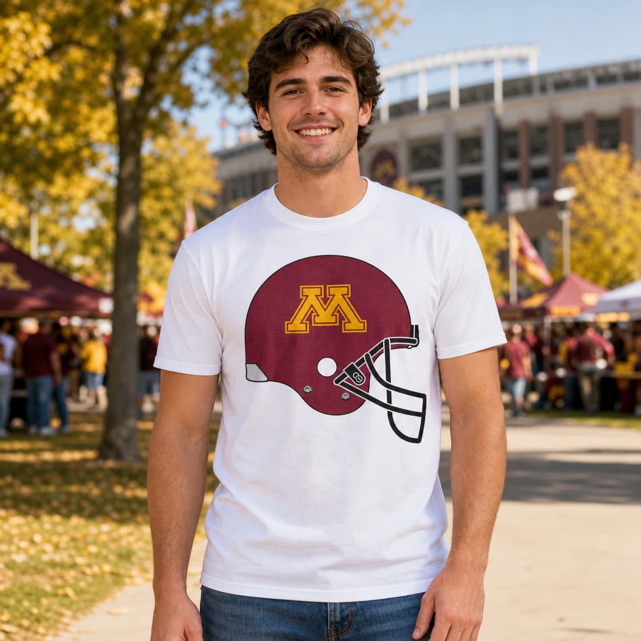 Minnesota Gophers Retro Football 1964 Artwork Shirt
